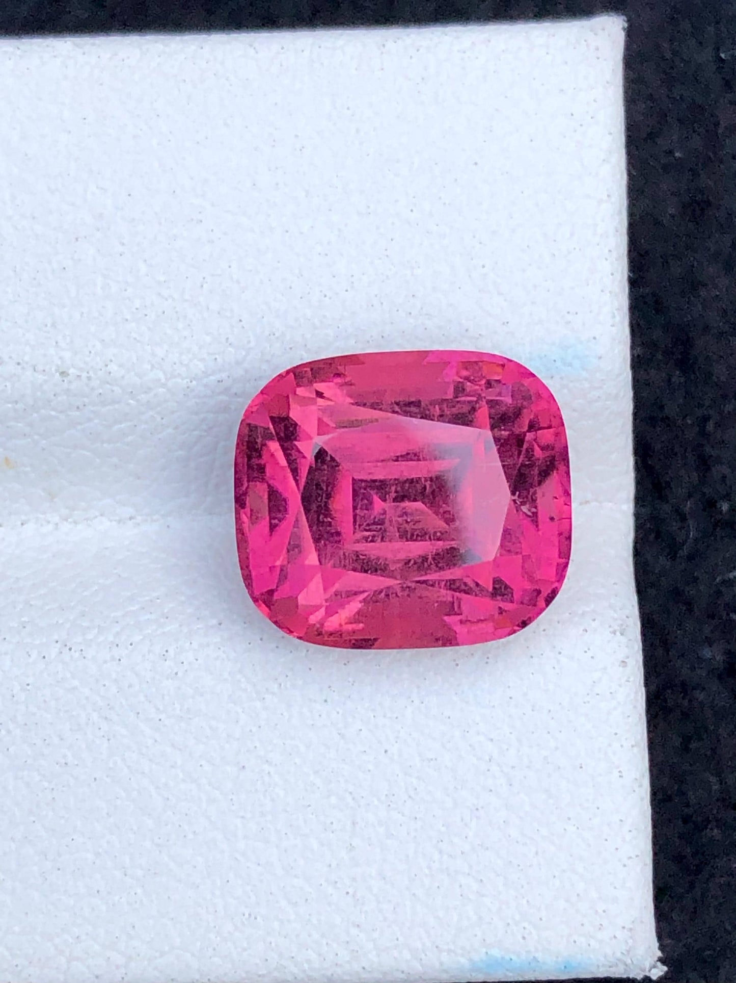 Pink Tourmaline Faceted 6.50 ct - Bubblegum Color Stone