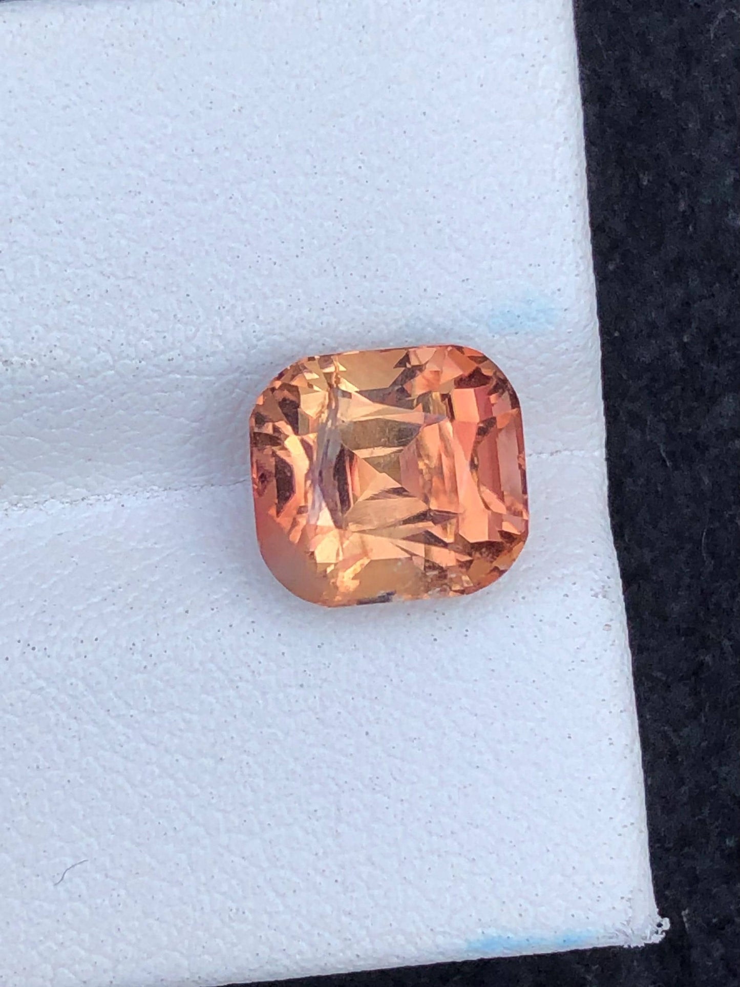 Midfire Tourmaline Faceted 4.10 ct - Calibrated Jewelry Stone