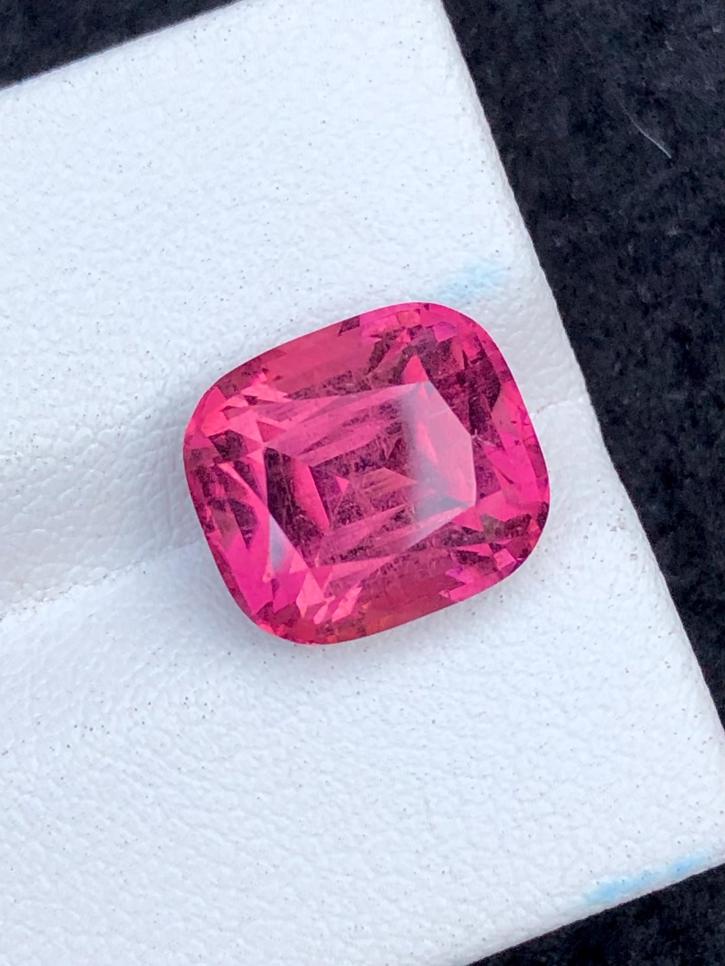 Pink Tourmaline Faceted 6.50 ct - Bubblegum Color Stone