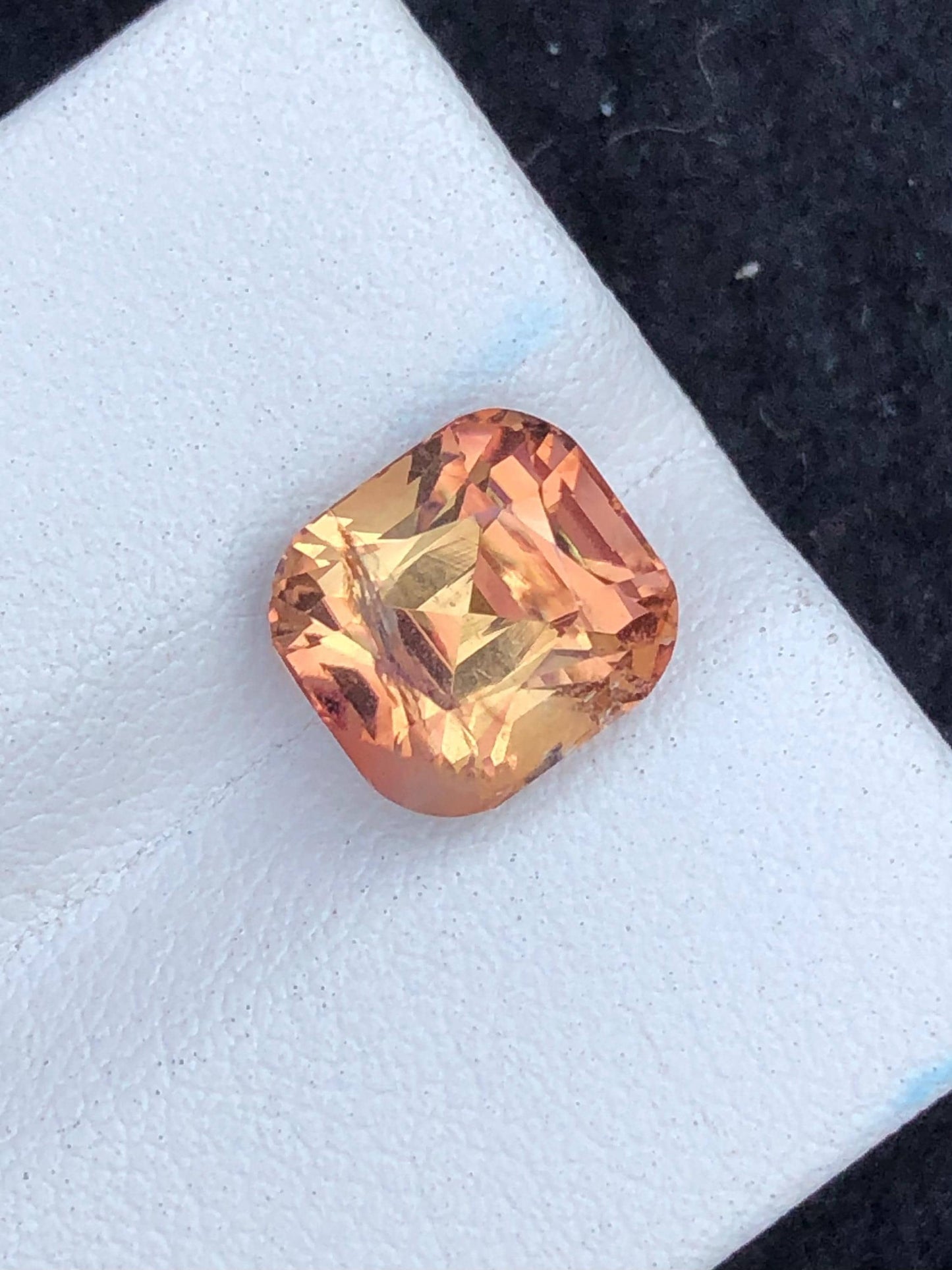 Midfire Tourmaline Faceted 4.10 ct - Calibrated Jewelry Stone