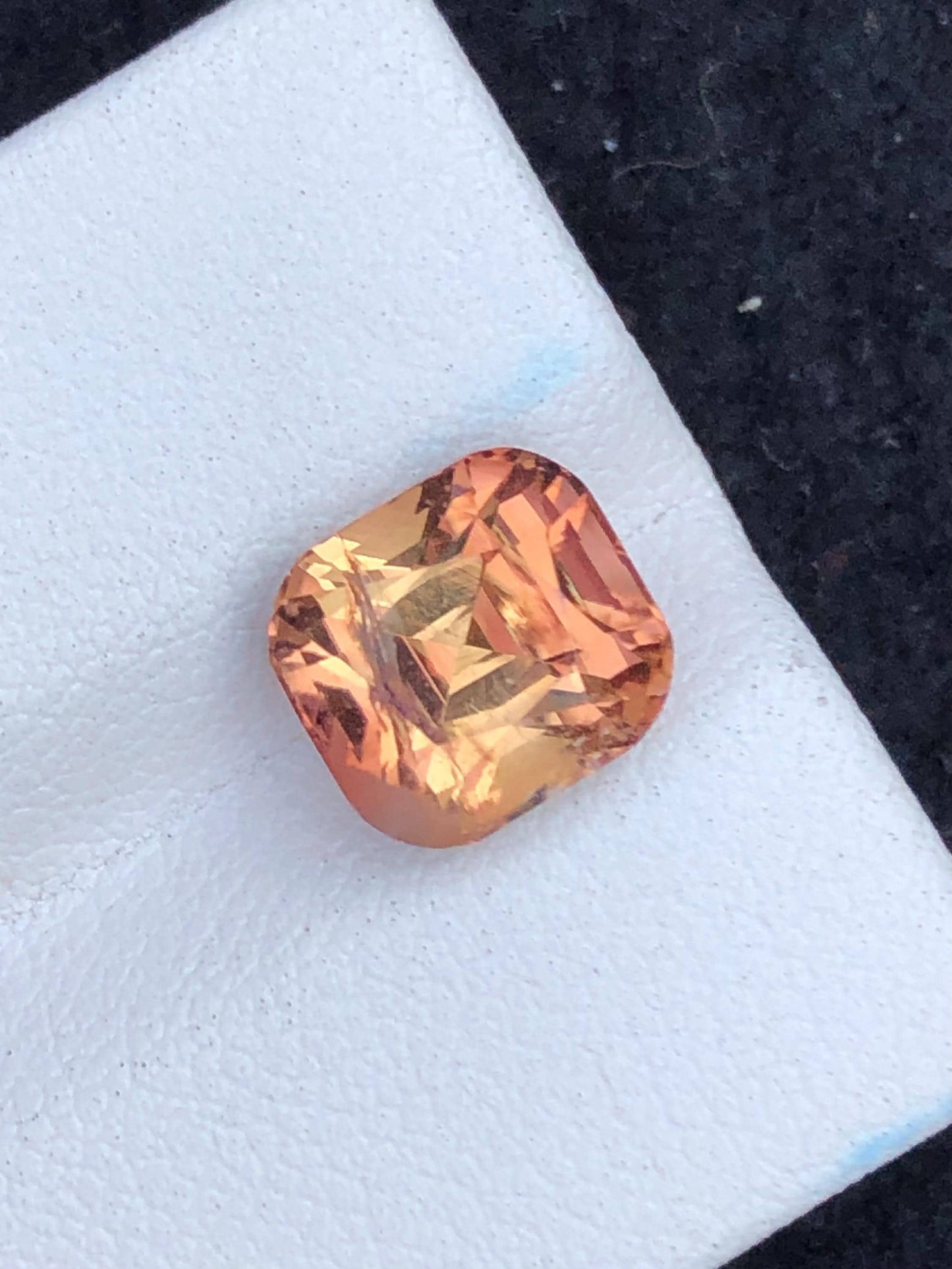 Midfire Tourmaline Faceted 4.10 ct - Calibrated Jewelry Stone