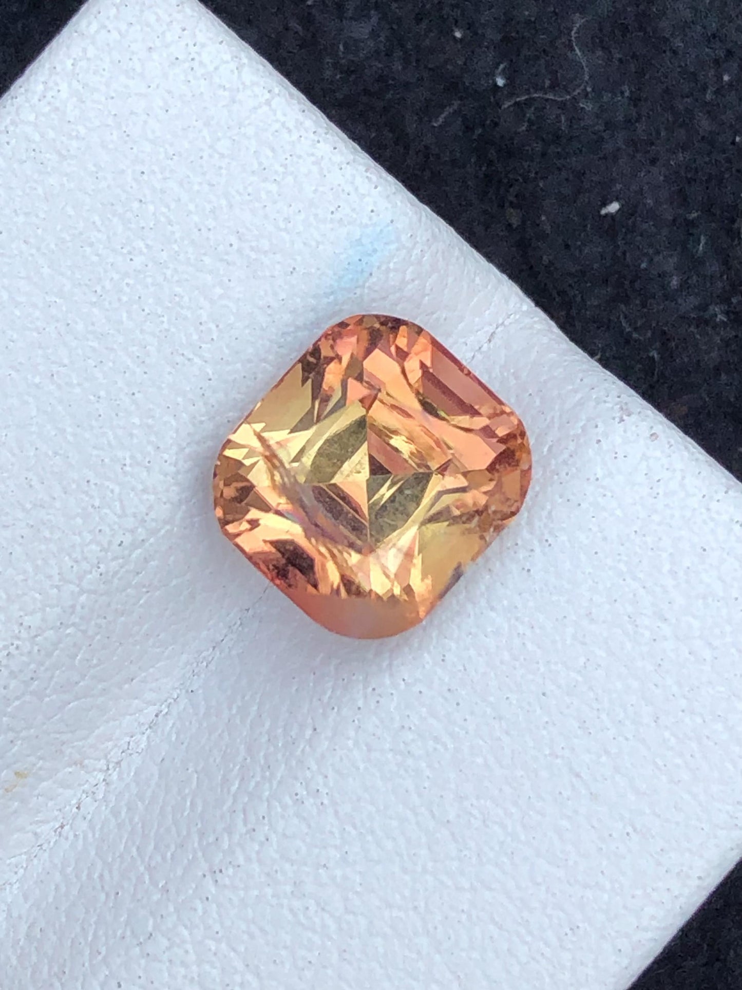 Midfire Tourmaline Faceted 4.10 ct - Calibrated Jewelry Stone