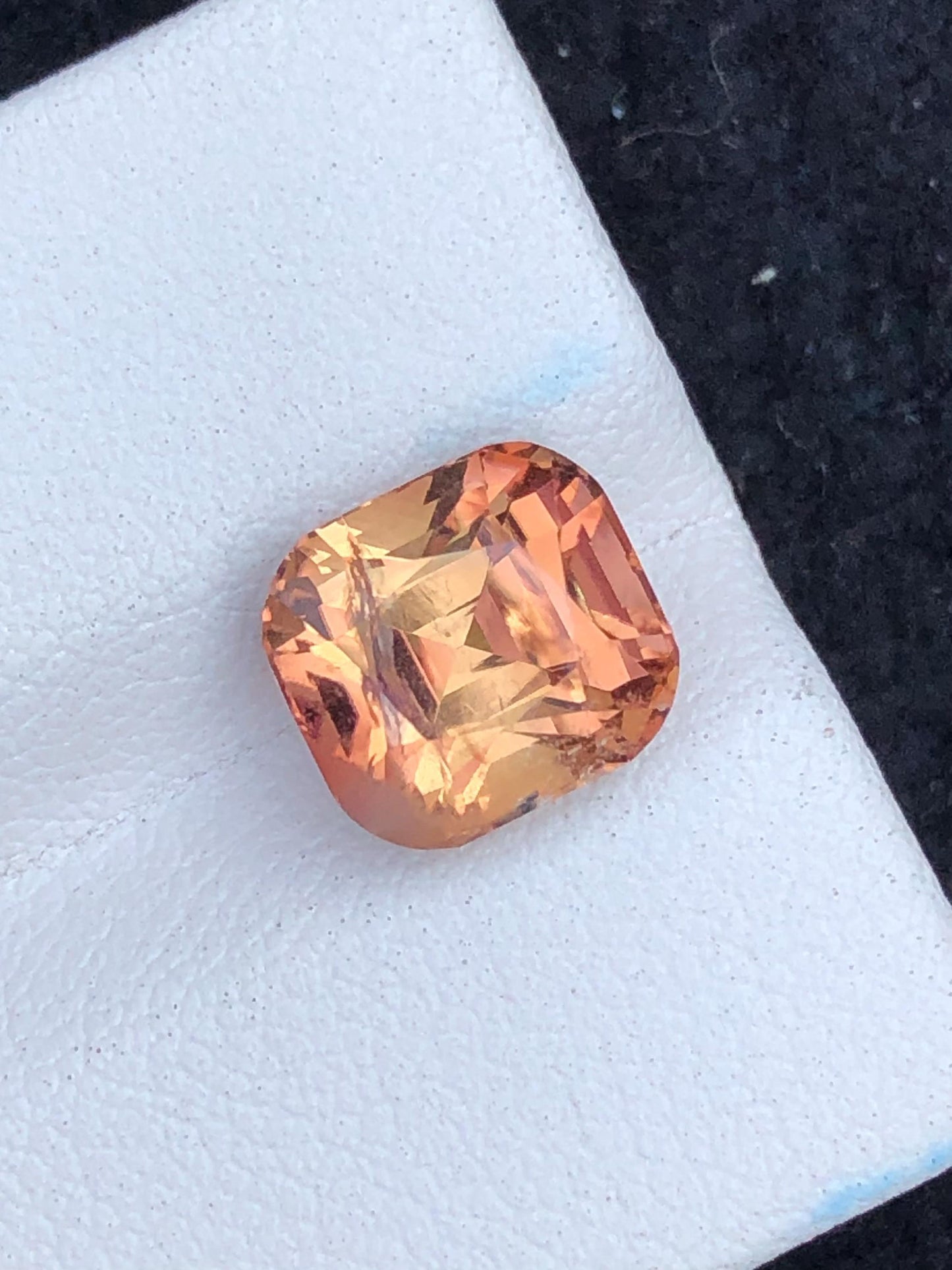 Midfire Tourmaline Faceted 4.10 ct - Calibrated Jewelry Stone