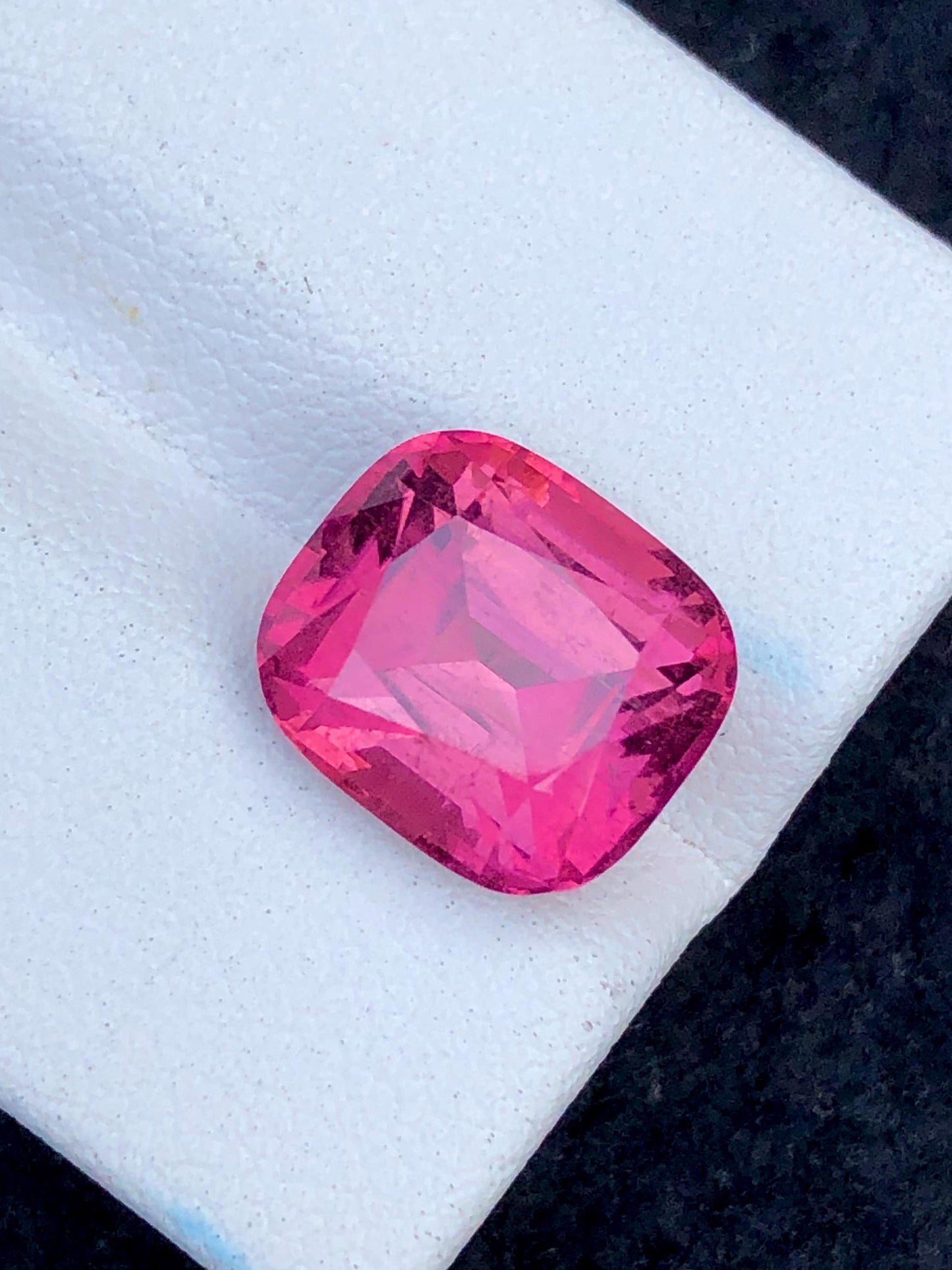 Pink Tourmaline Faceted 6.50 ct - Bubblegum Color Stone