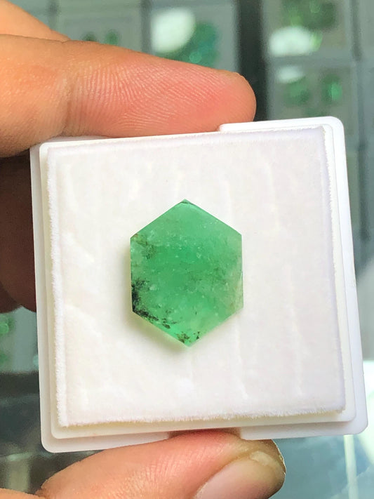 Emerald Slice 7.95 ct - Panjsher Mines Specimen
