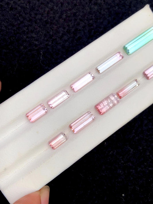 Light Pink Tourmaline Lot 11.70 ct - Natural Bridal Jewelry