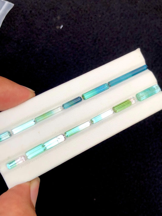 Bi Colour Tourmaline Lot 12 ct - Afghanistan Collector Parcel