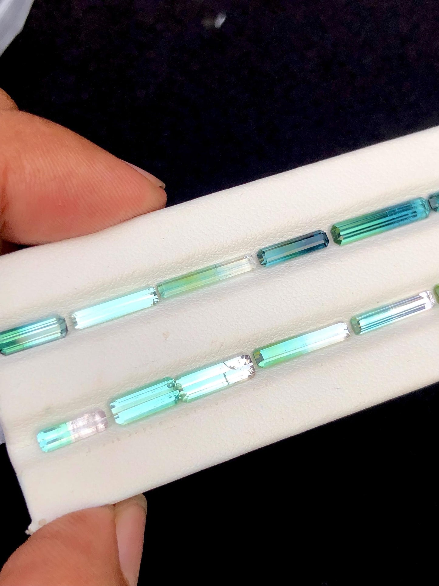 Bi Colour Tourmaline Lot 12 ct - Afghanistan Collector Parcel