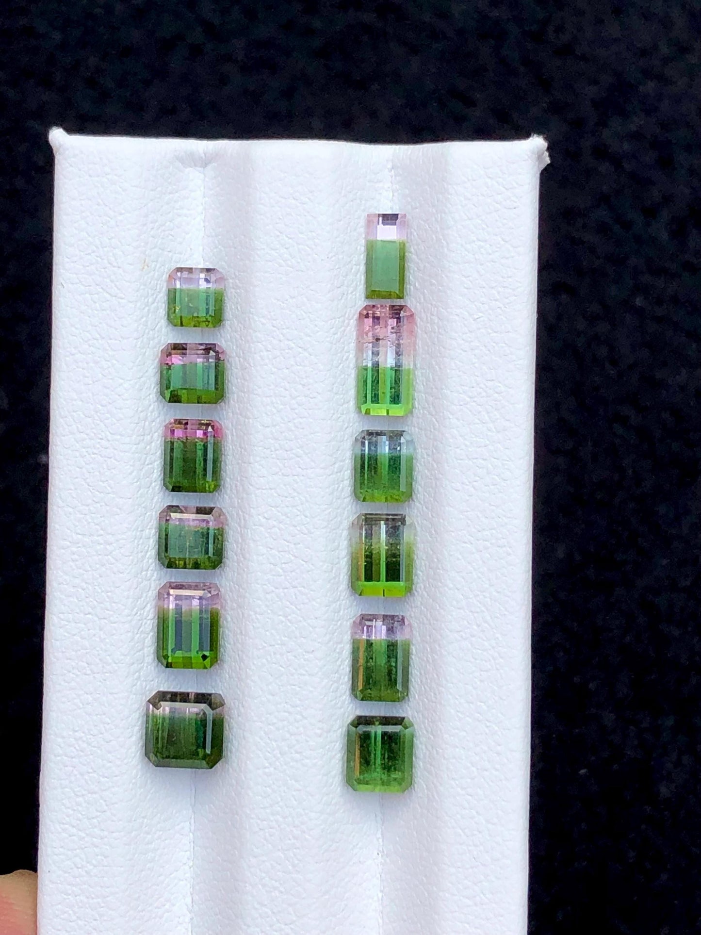 Bi Colour Tourmaline Faceted 9.30 ct - Fine Jewelry Centerpiece