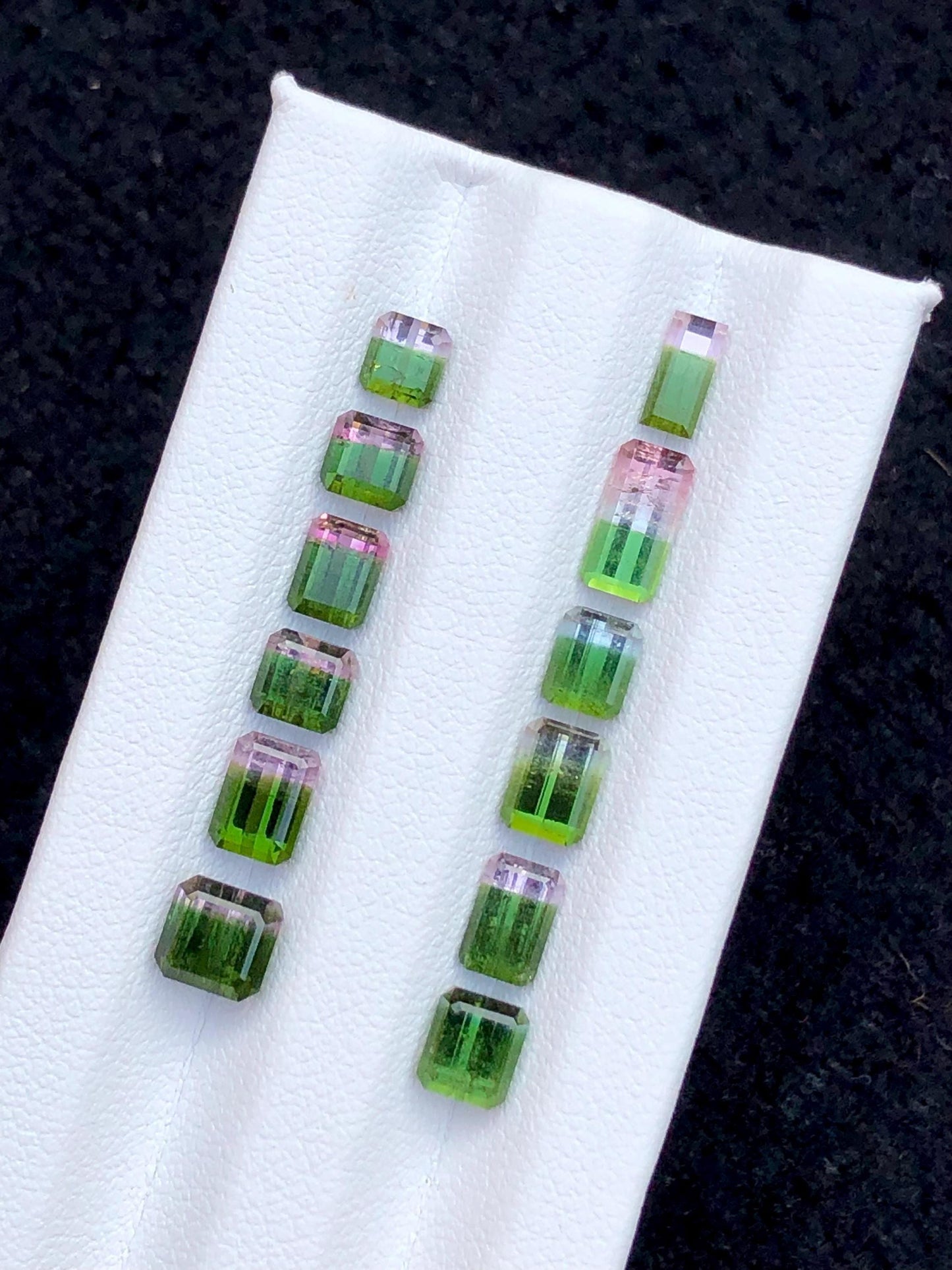 Bi Colour Tourmaline Faceted 9.30 ct - Fine Jewelry Centerpiece