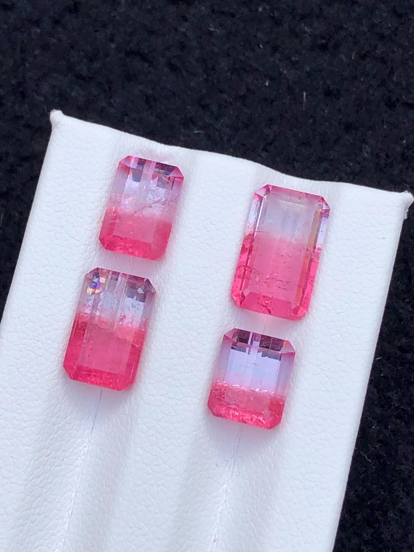 Bi Colour Tourmaline Faceted 12.65 ct - Natural Collector Gem