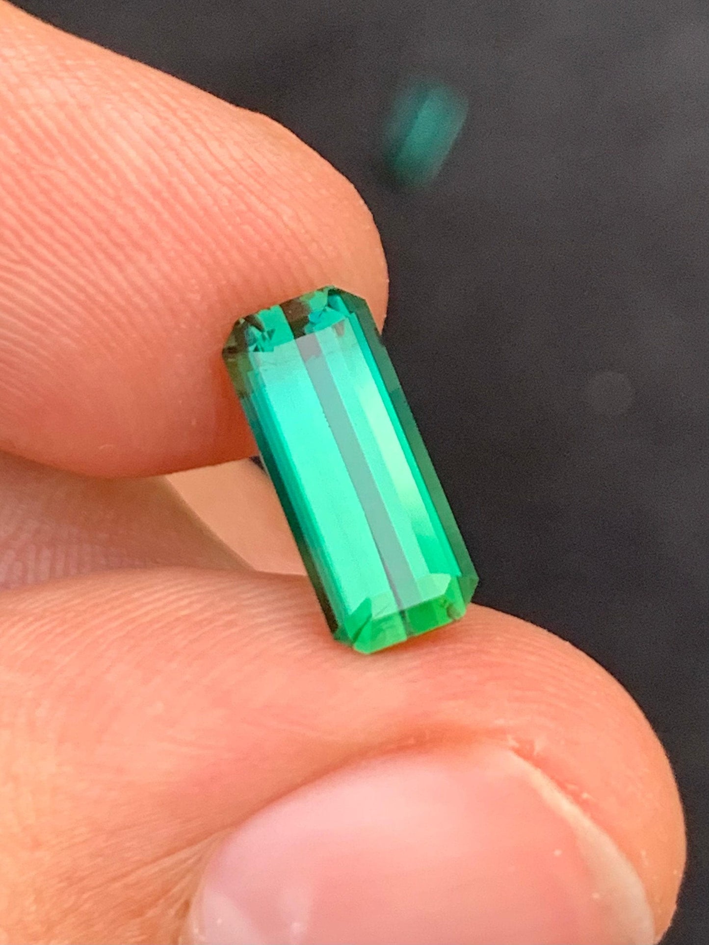 Green Tourmaline Faceted 2.40 ct - Calibrated Setting Gem
