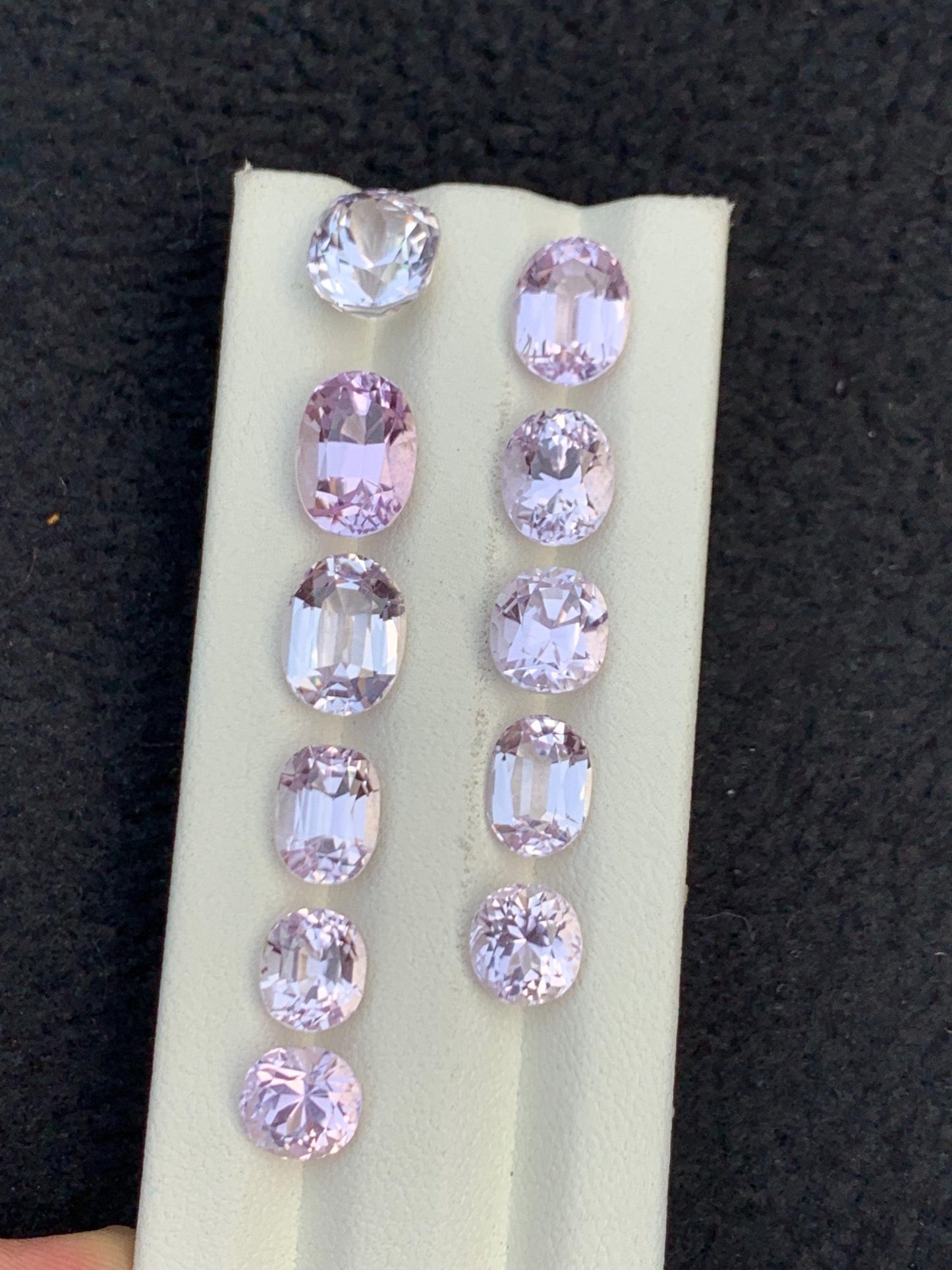 Kunzite Faceted Lot 31 ct - Collector Jewelry Parcel