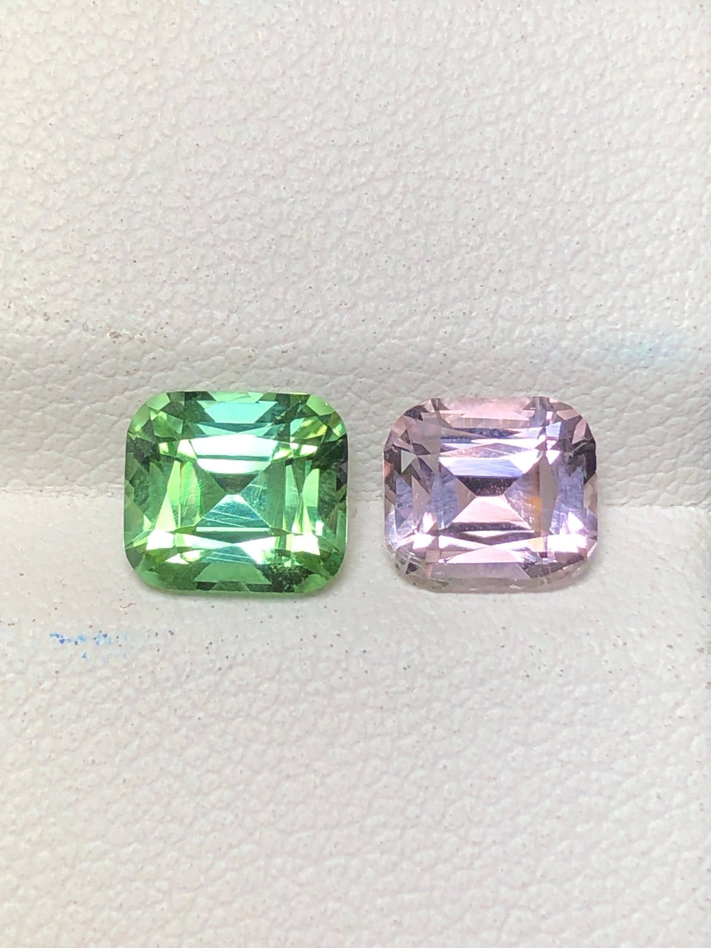 Light Pink Green Tourmaline Faceted 2.85 ct - Natural Bridal Gem
