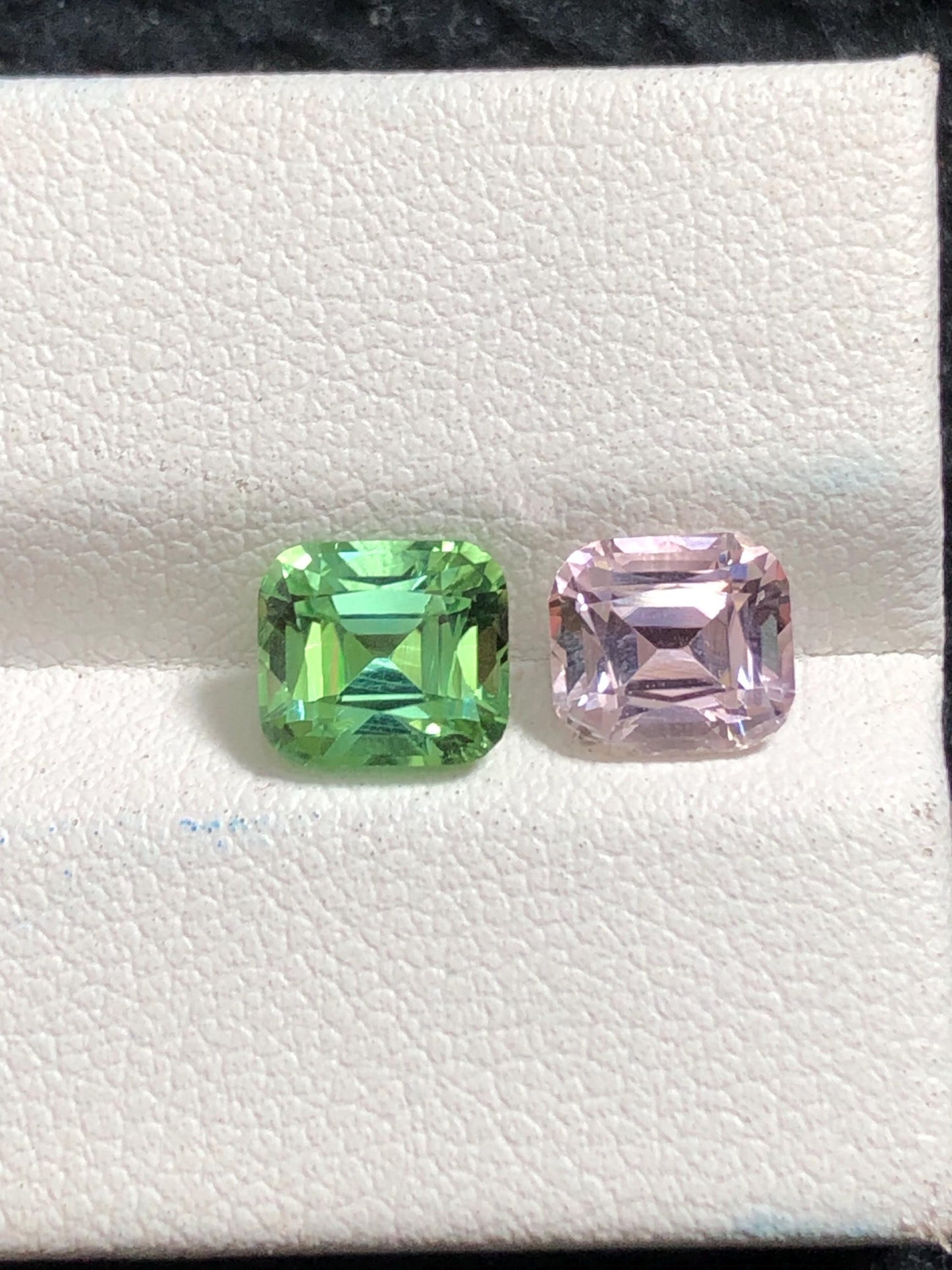 Light Pink Green Tourmaline Faceted 2.85 ct - Natural Bridal Gem
