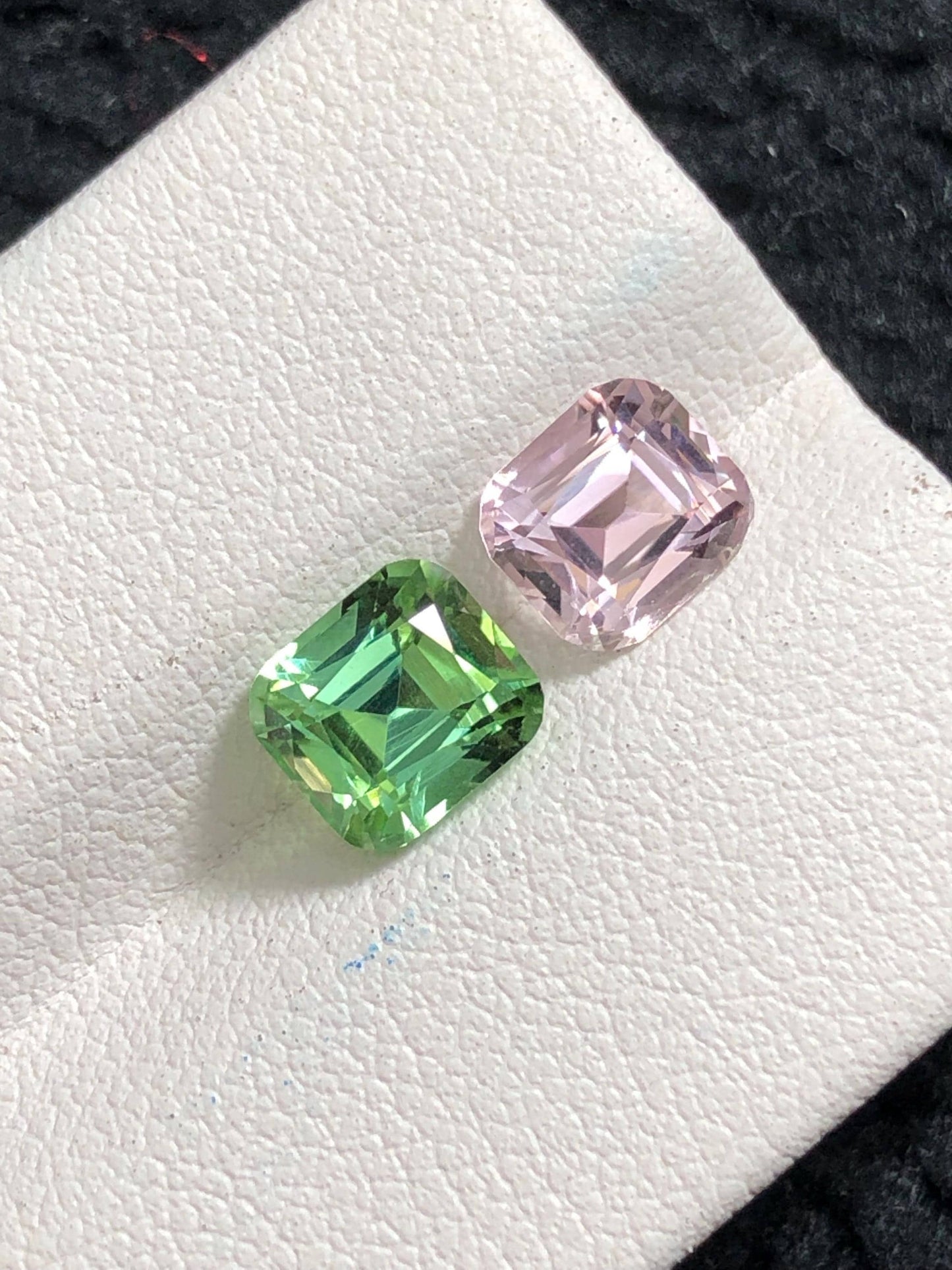 Light Pink Green Tourmaline Faceted 2.85 ct - Natural Bridal Gem