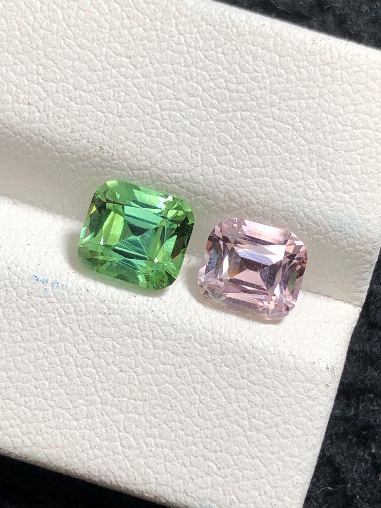 Light Pink Green Tourmaline Faceted 2.85 ct - Natural Bridal Gem