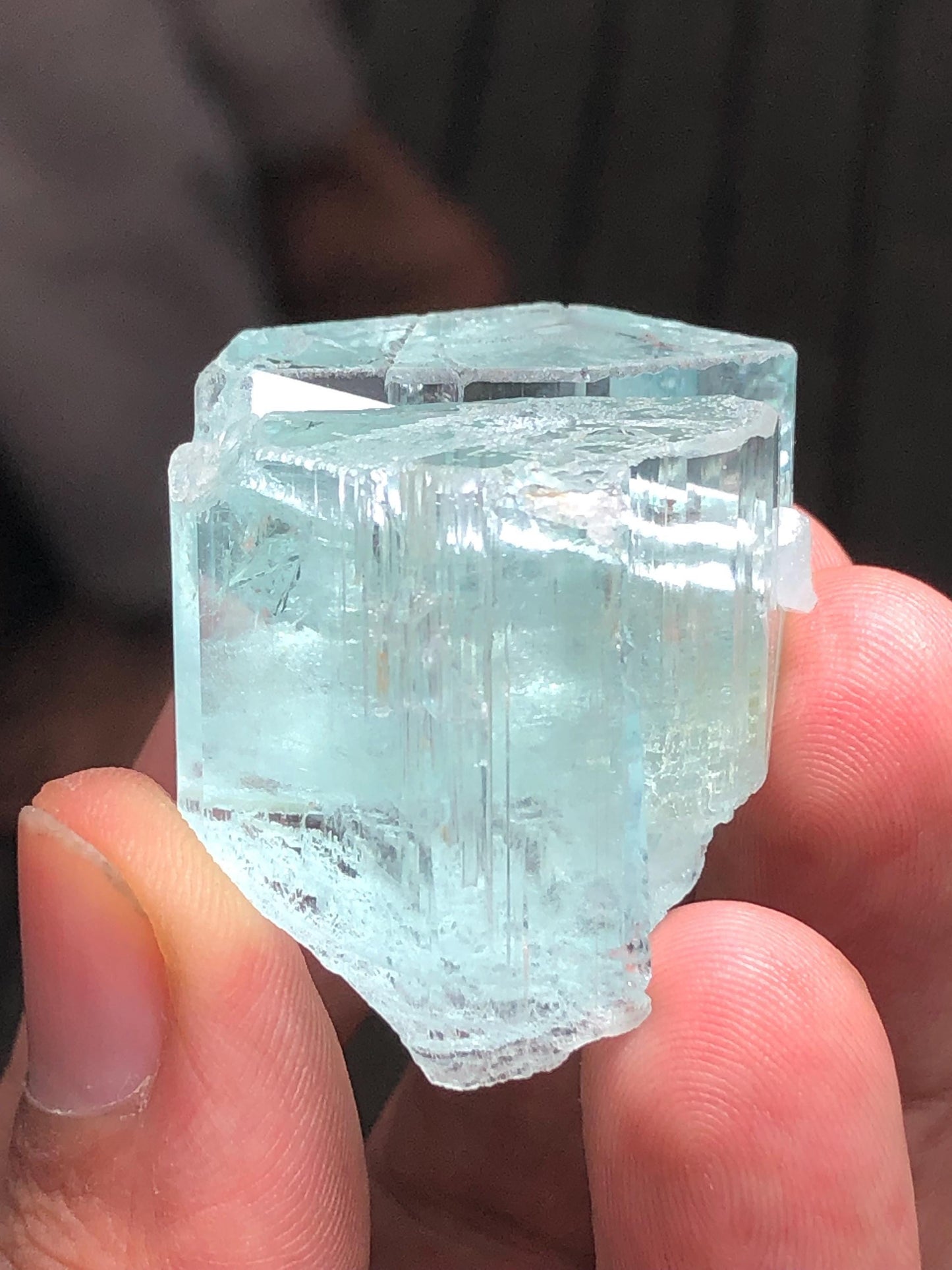 Aquamarine Crystal 37 g - Pakistan Nagar Mine Specimen