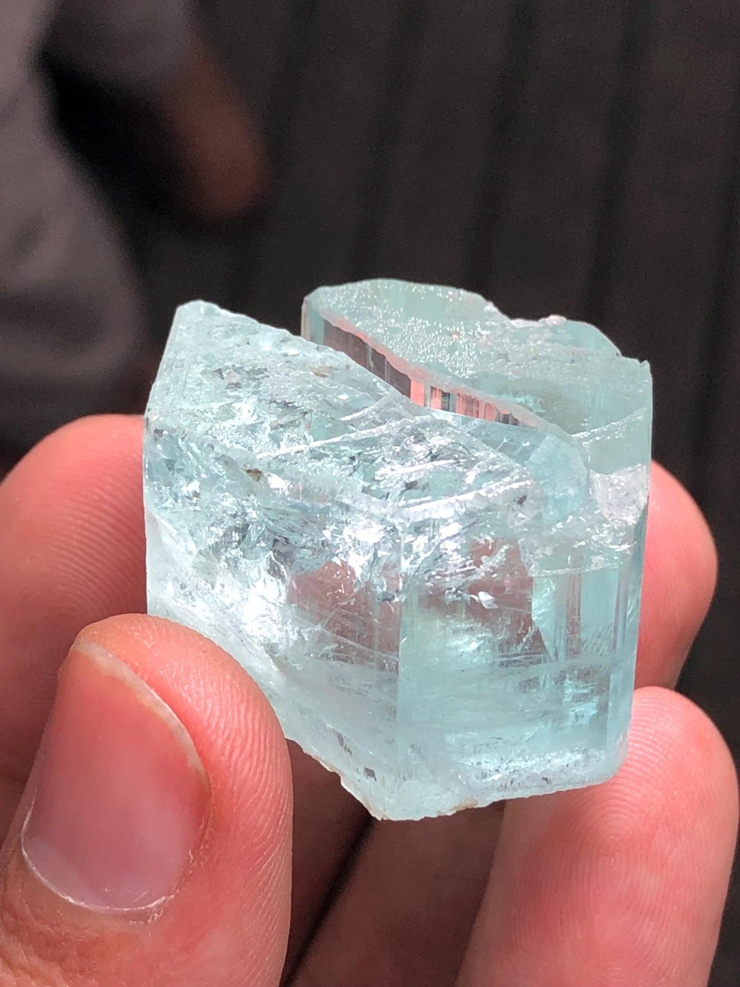 Aquamarine Crystal 37 g - Pakistan Nagar Mine Specimen