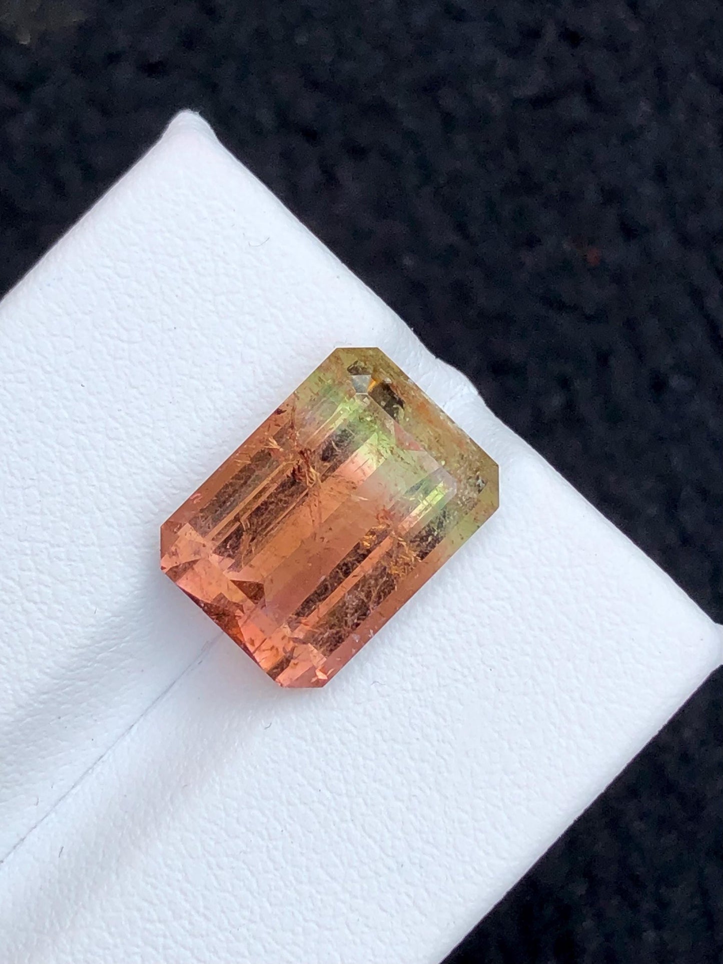 Bi Colour Tourmaline Faceted 7.50 ct - Natural Collector Gem