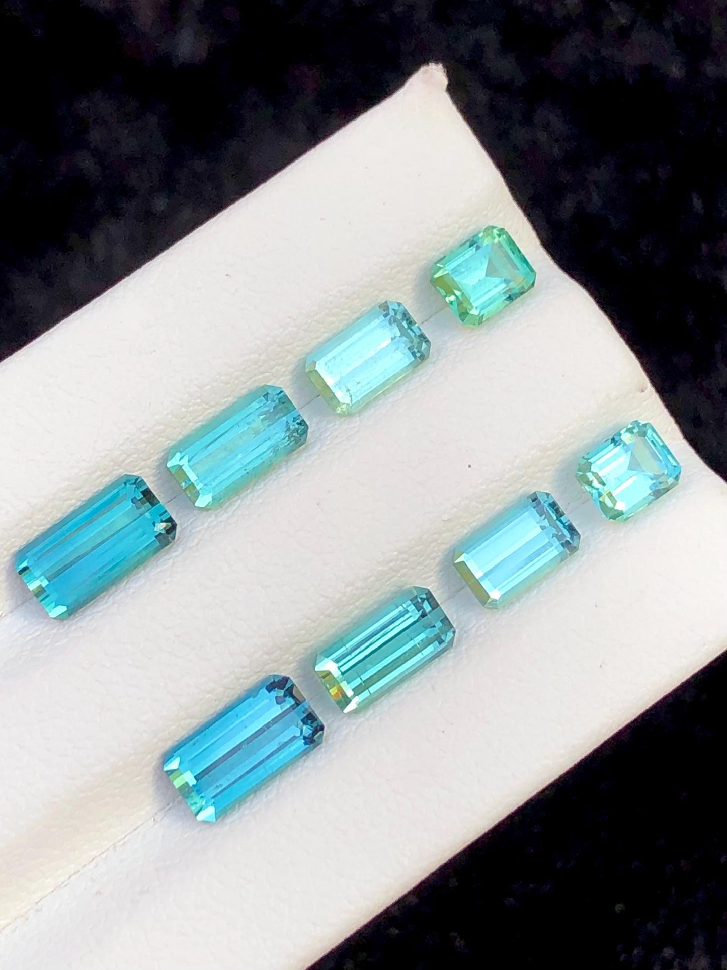 Blue Tourmaline Pair 6.00 ct - Earrings Matching Stones