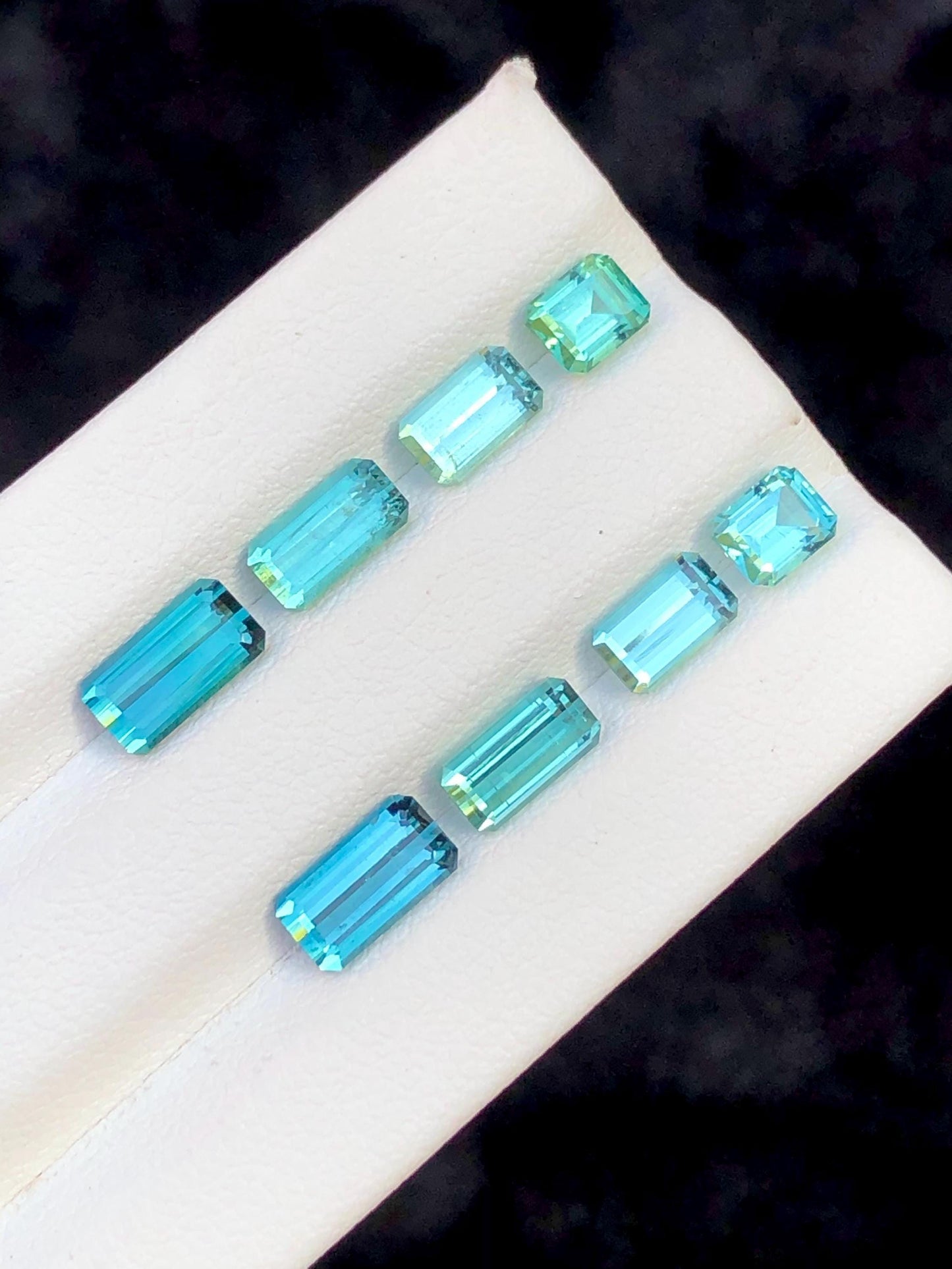 Blue Tourmaline Pair 6.00 ct - Earrings Matching Stones