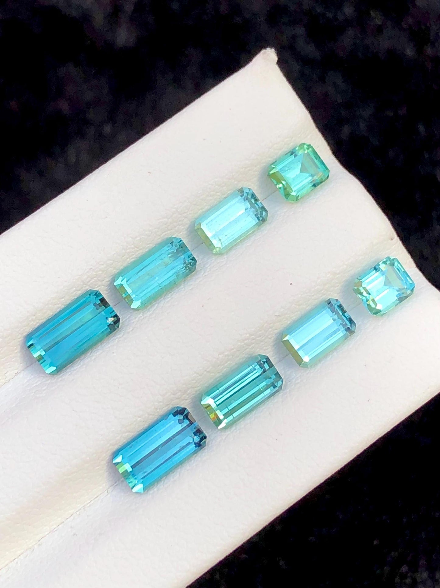 Blue Tourmaline Pair 6.00 ct - Earrings Matching Stones