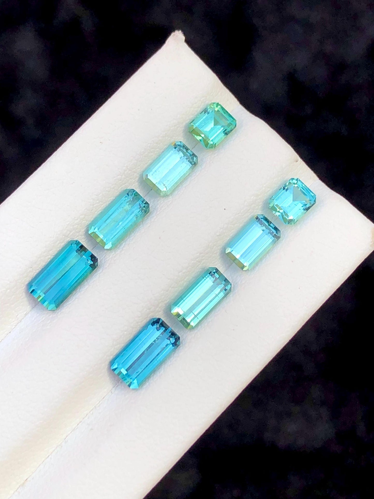 Blue Tourmaline Pair 6.00 ct - Earrings Matching Stones