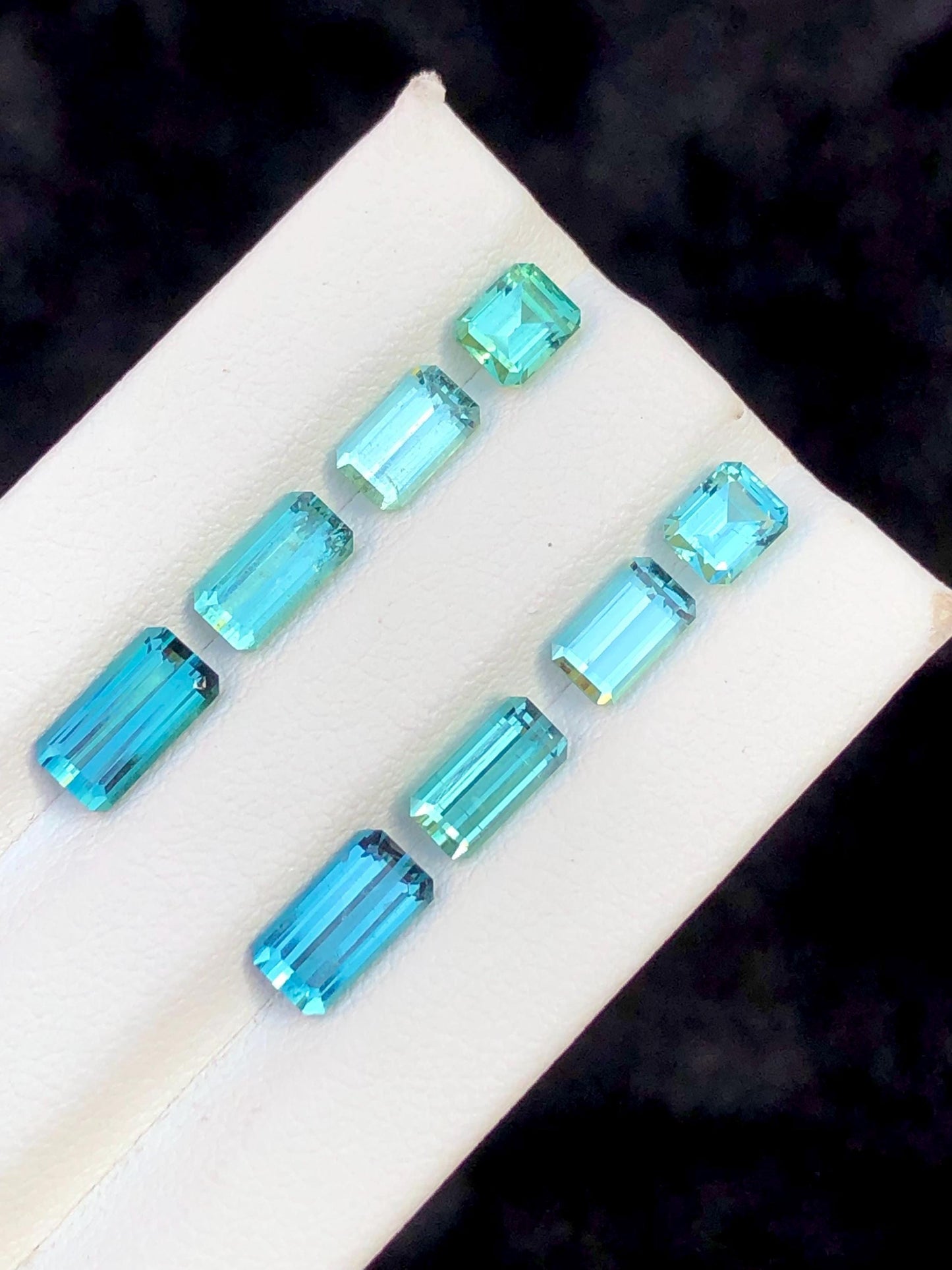 Blue Tourmaline Pair 6.00 ct - Earrings Matching Stones