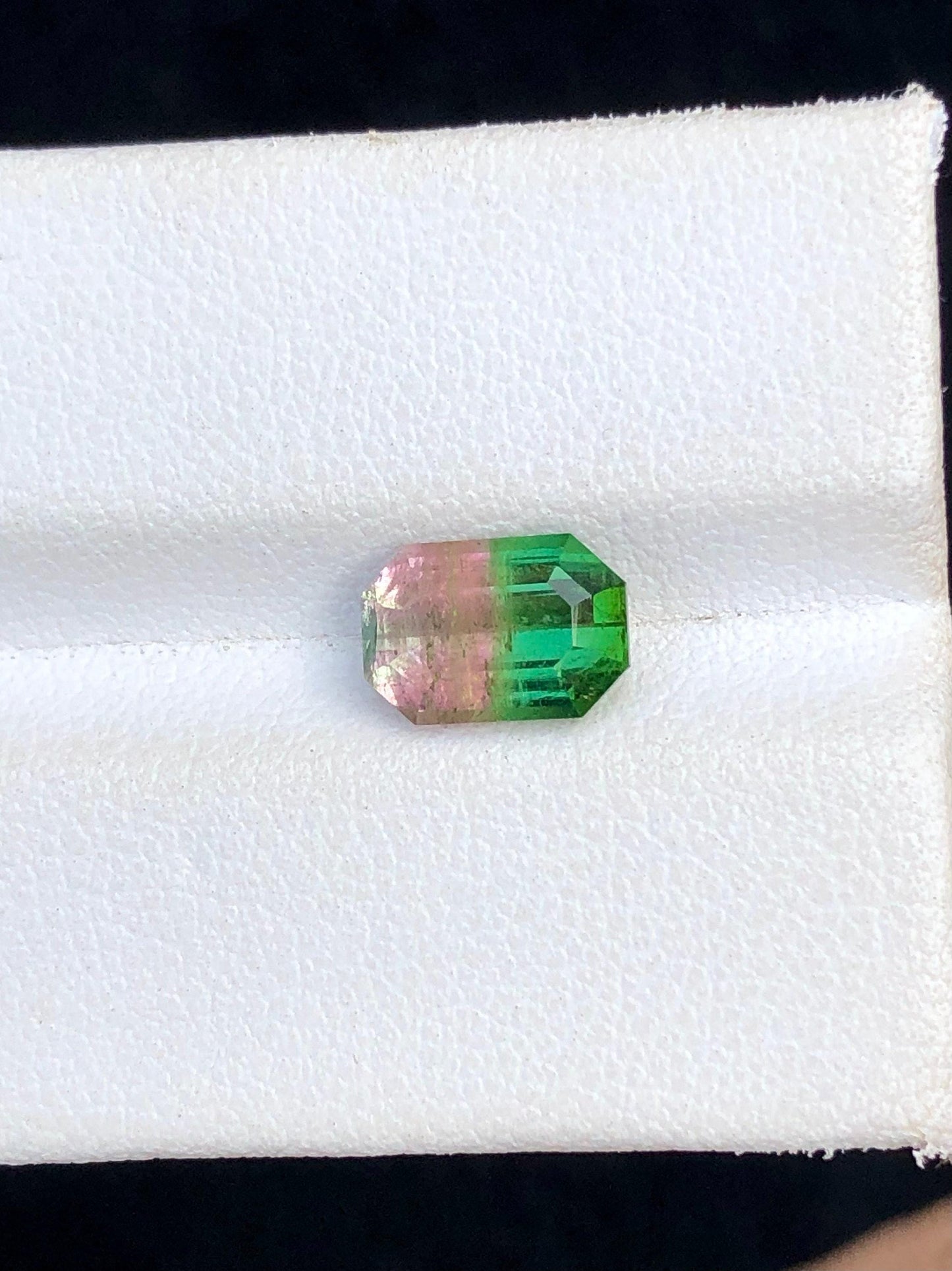 Bi Colour Tourmaline Faceted 2.10 ct - Afghan Jewelry Highlight