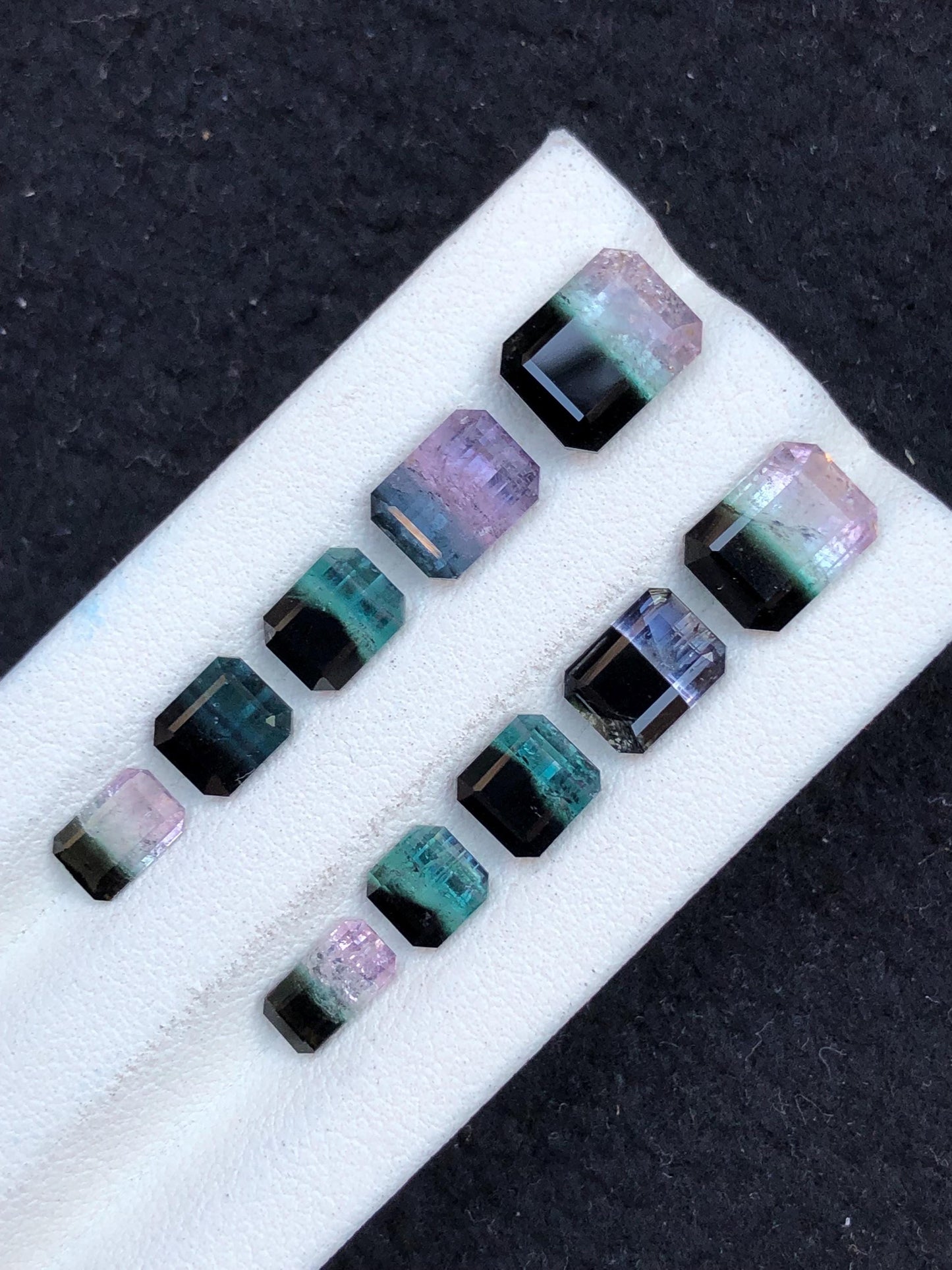 Bi Colour Tourmaline Lot 16.70 ct - Afghan Collector Stones