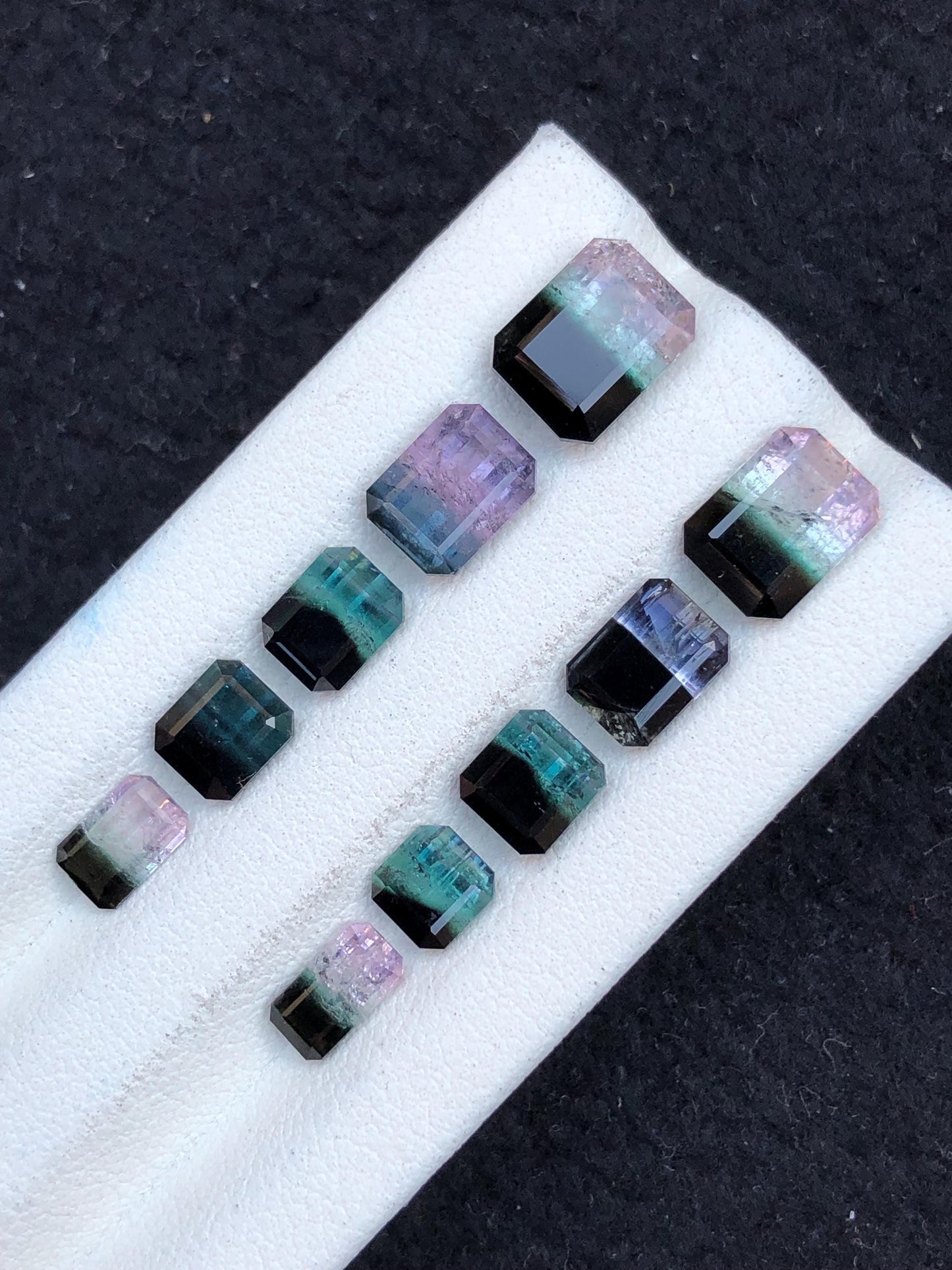 Bi Colour Tourmaline Lot 16.70 ct - Afghan Collector Stones
