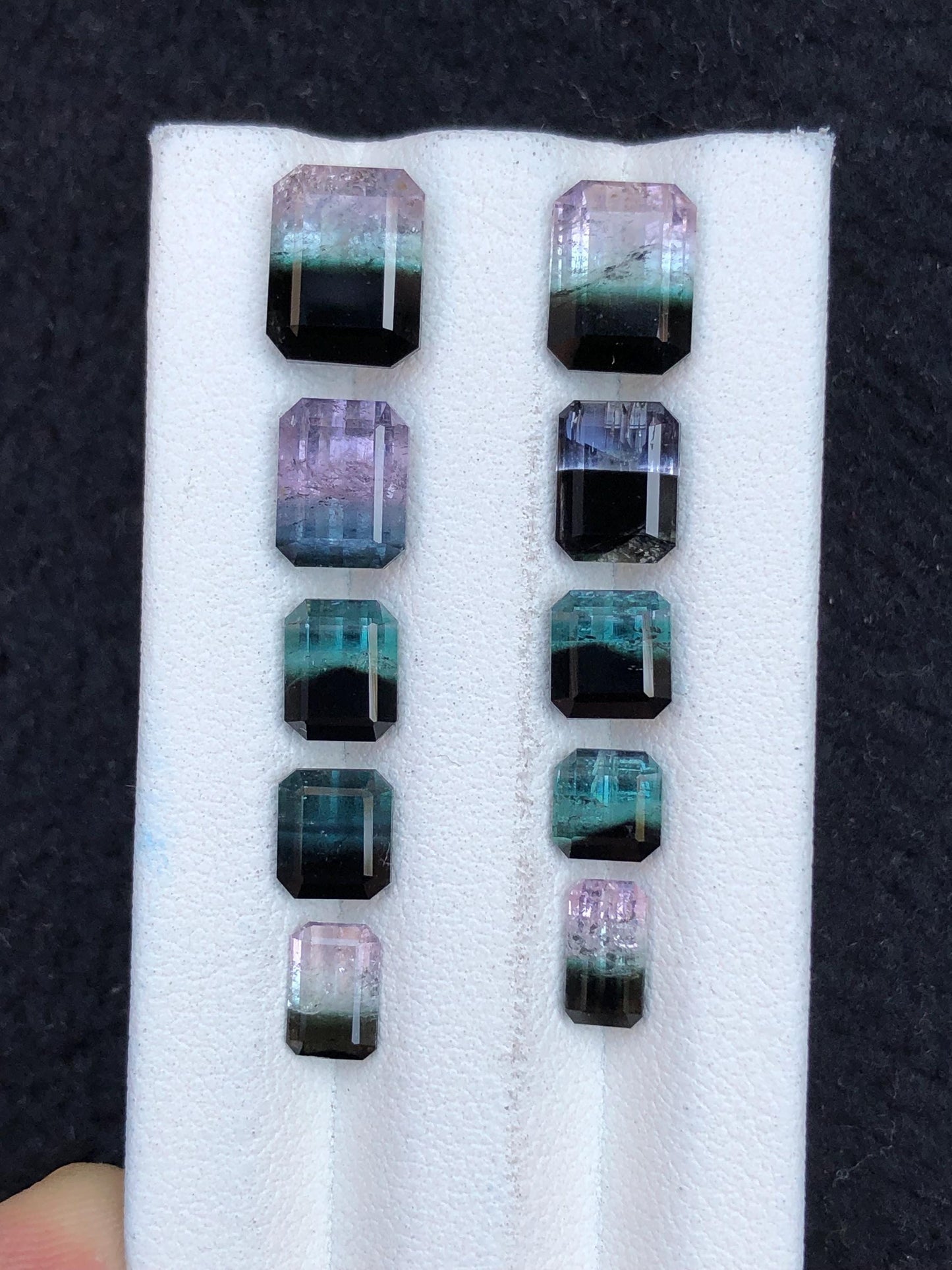 Bi Colour Tourmaline Lot 16.70 ct - Afghan Collector Stones