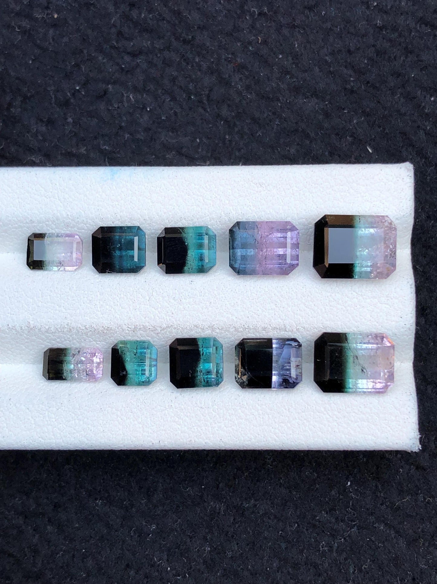 Bi Colour Tourmaline Lot 16.70 ct - Afghan Collector Stones