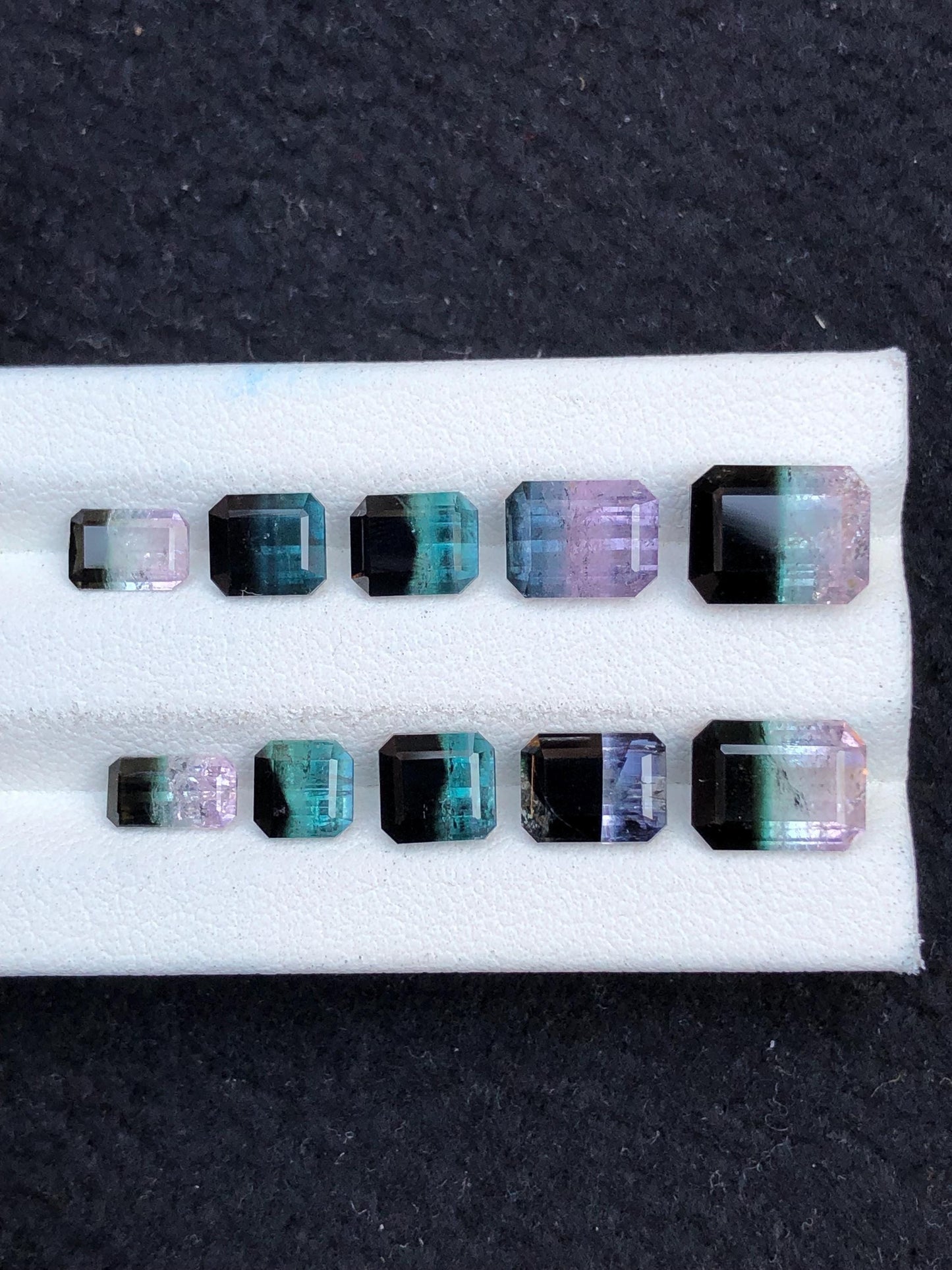 Bi Colour Tourmaline Lot 16.70 ct - Afghan Collector Stones