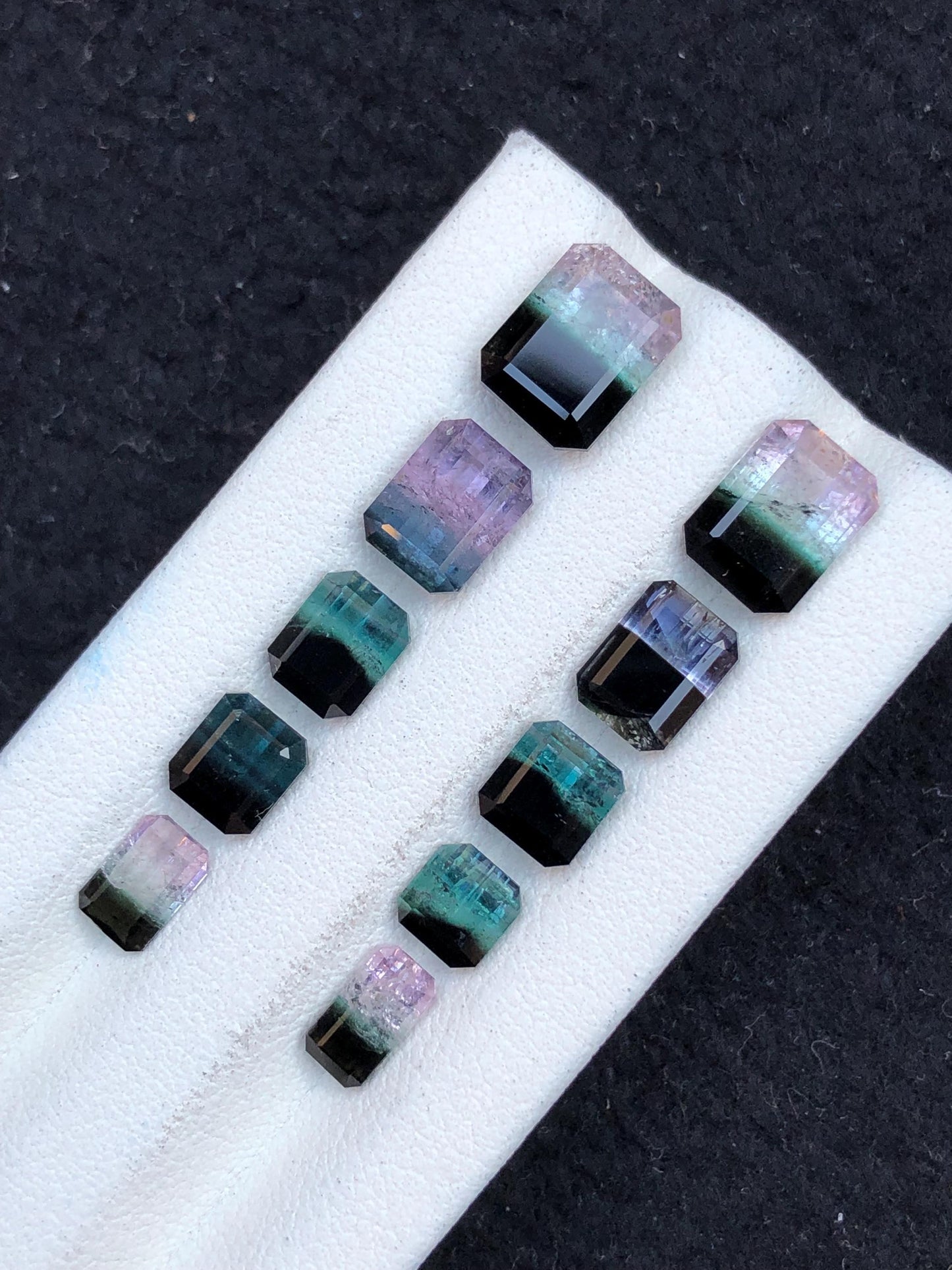 Bi Colour Tourmaline Lot 16.70 ct - Afghan Collector Stones