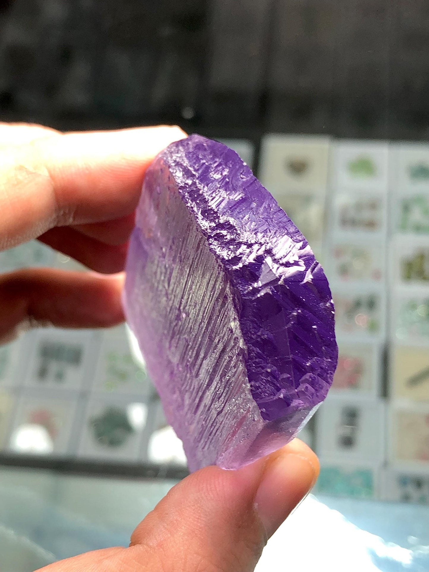 Purple Kunzite Crystal 128 g - Afghan Collector Specimen