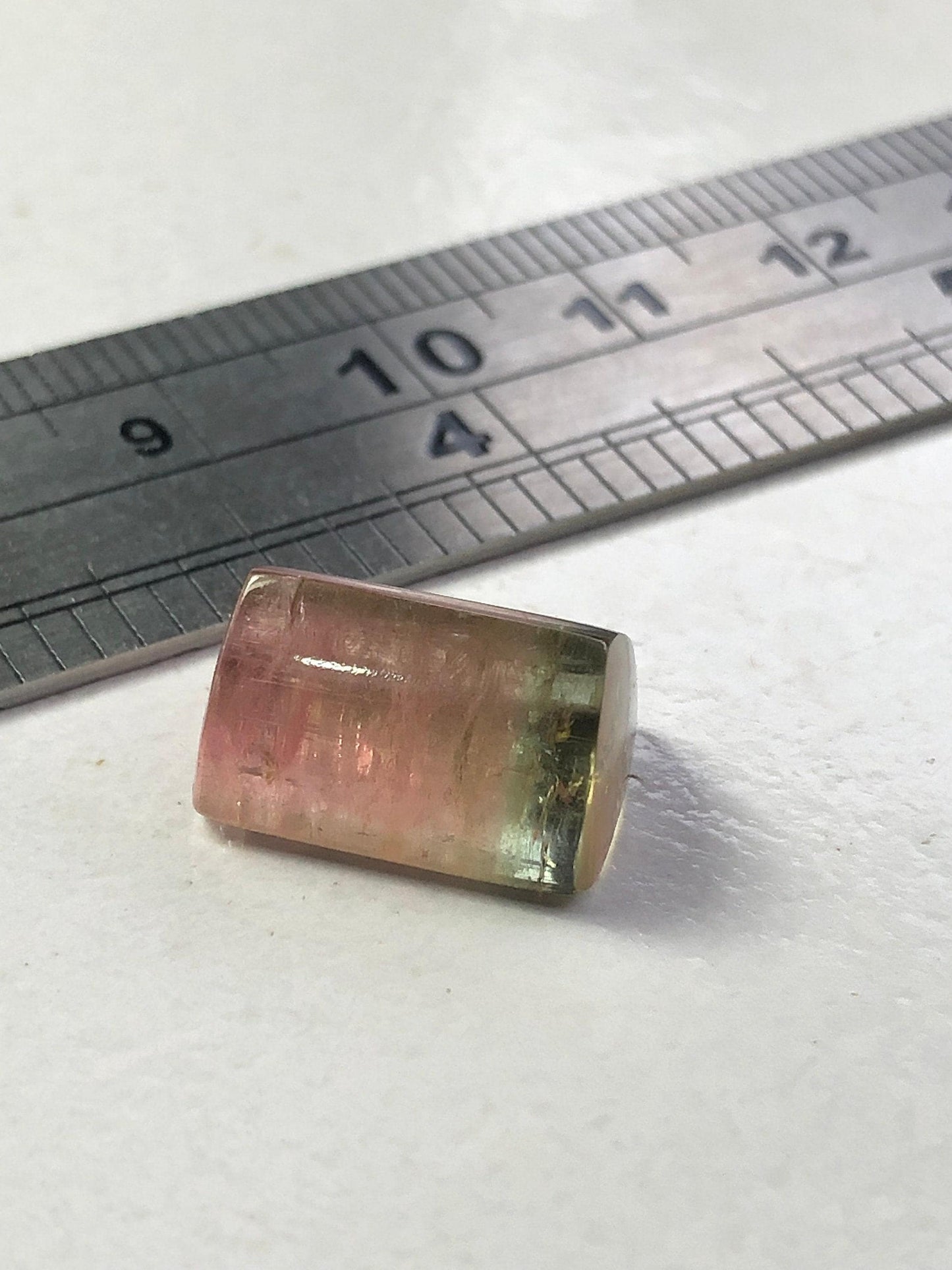 Watermelon Tourmaline Cabochon 12.00 ct - Healing Chakra Gem