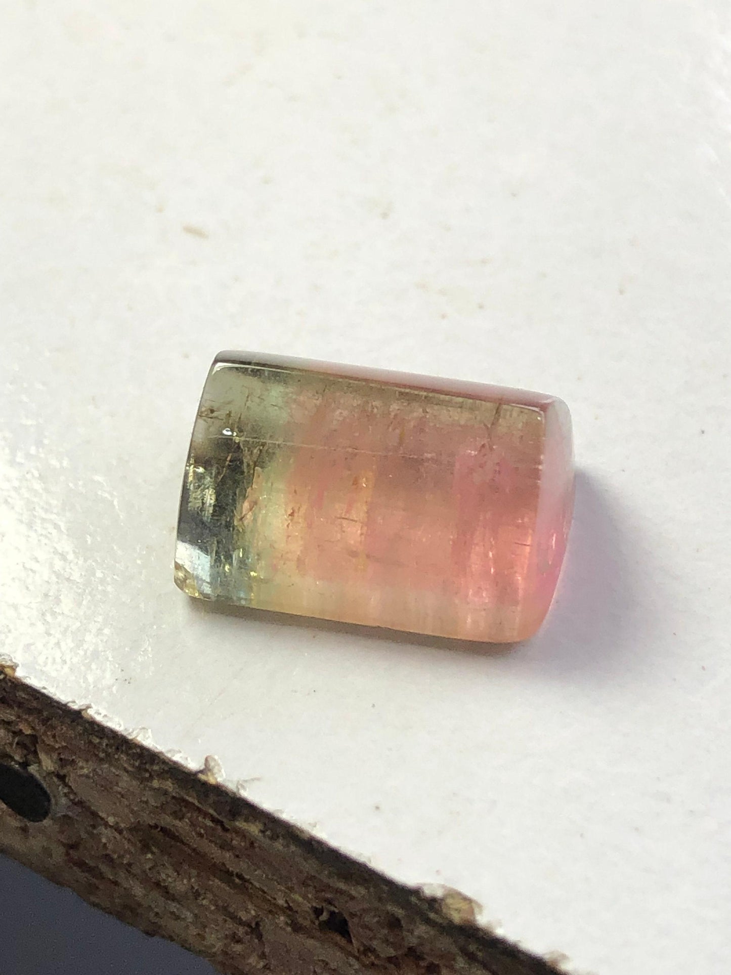 Watermelon Tourmaline Cabochon 12.00 ct - Healing Chakra Gem