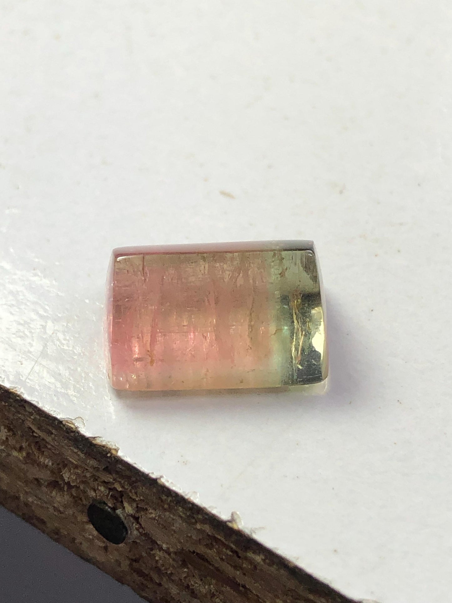 Watermelon Tourmaline Cabochon 12.00 ct - Healing Chakra Gem