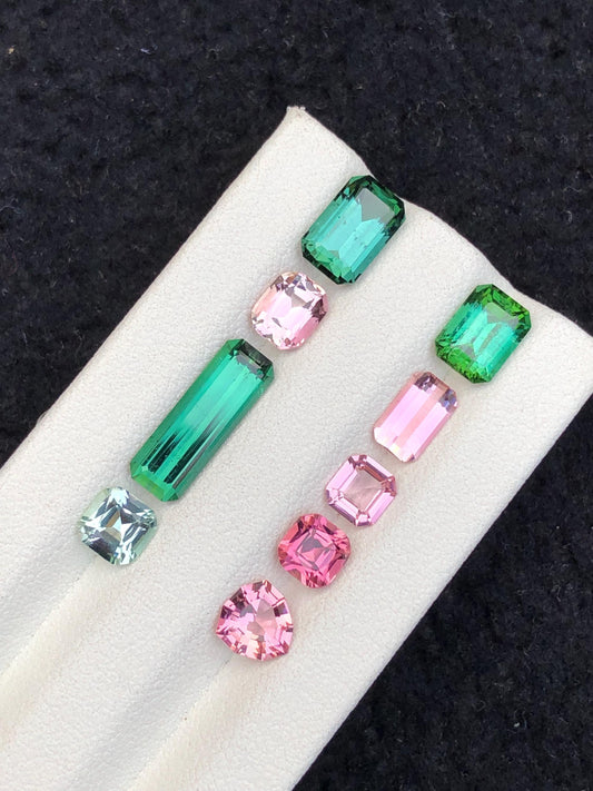 Multi Colour Tourmaline Lot 10.00 ct - Afghan Collector Parcel