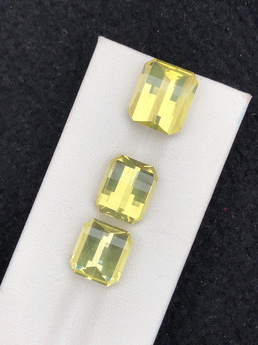 Citrine Faceted Lot 21.40 ct – Yellow Stones for Jewelry Making