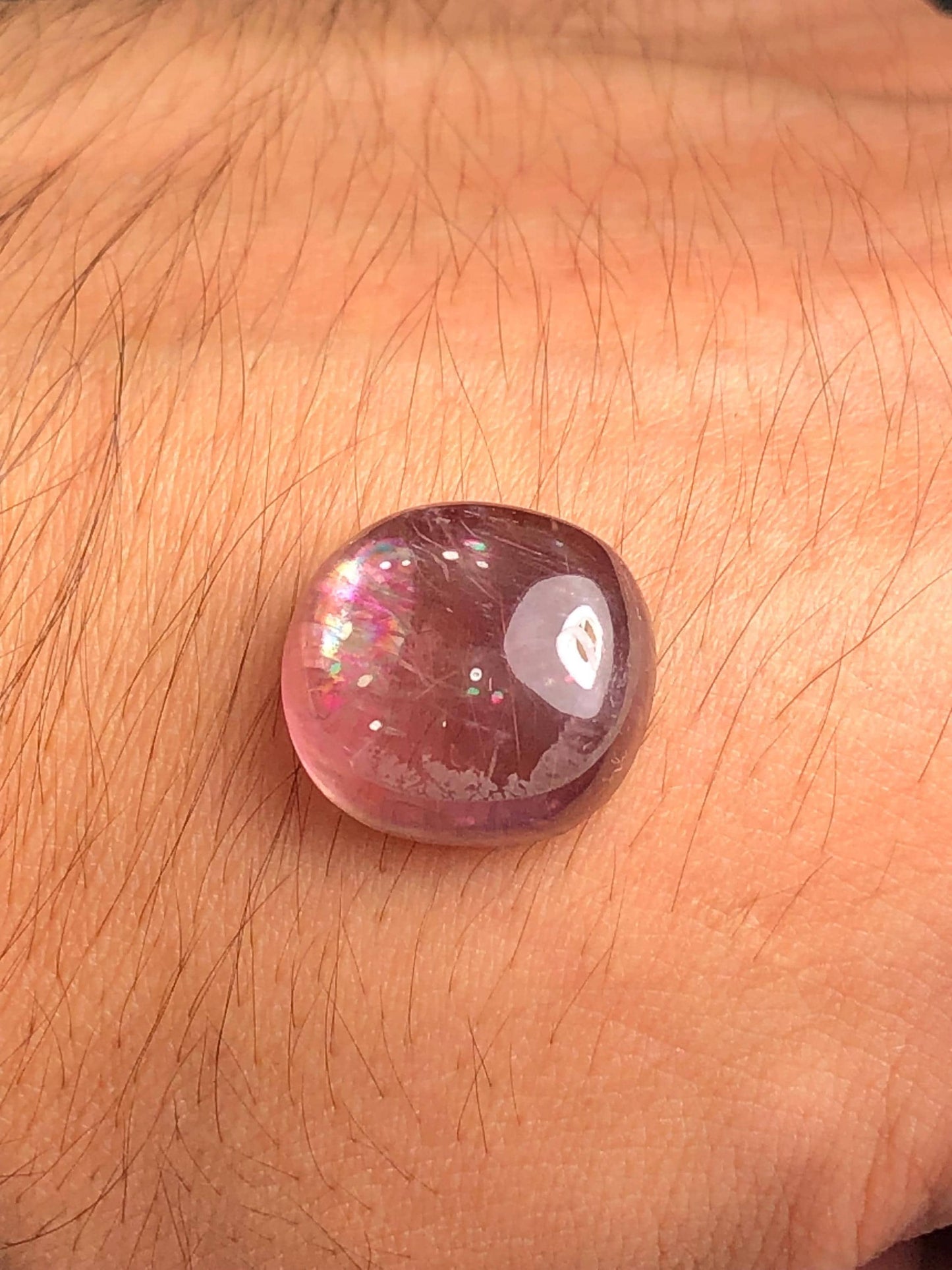 Diaspore Cabochon 21.00 ct – Natural Gem for Chakra and Meditation