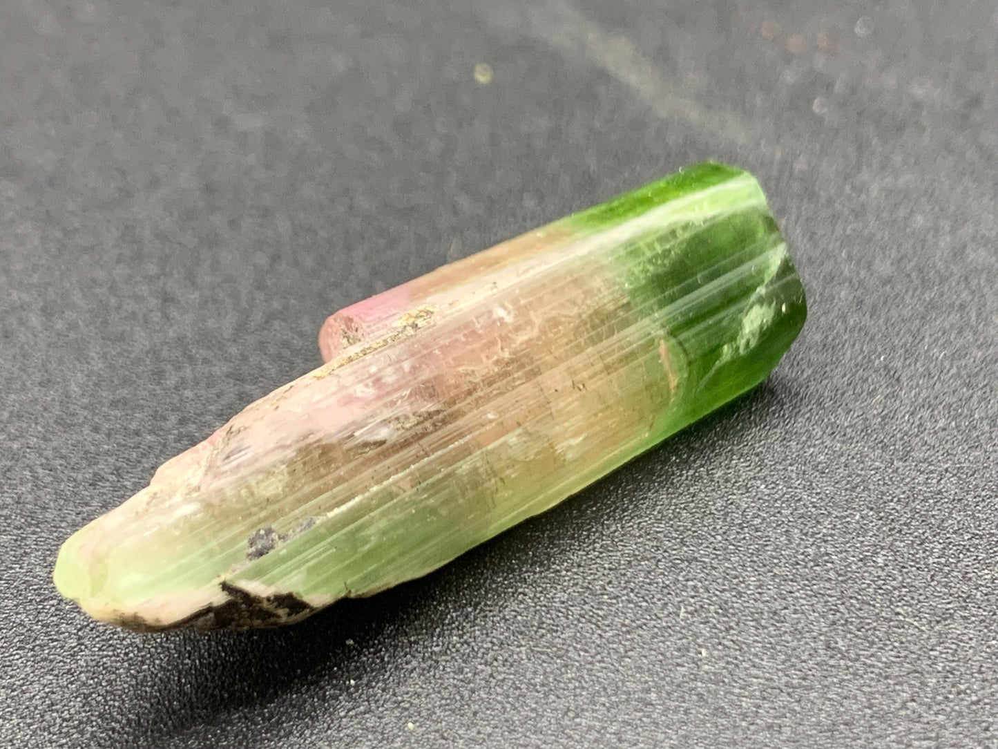 Bi Colour Tourmaline Crystal Rough 50.00 ct – Large Collector Display