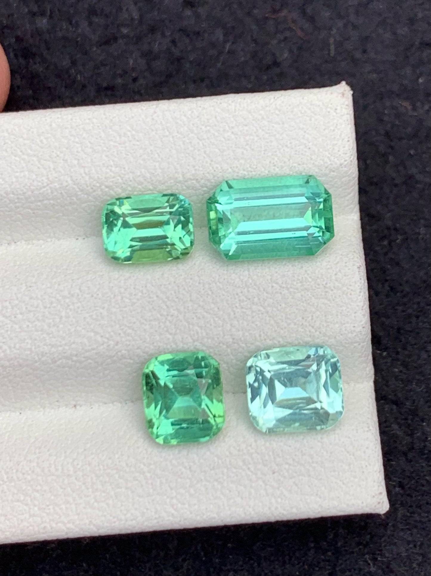 Lagoon Tourmaline Faceted 6.70 ct – Seafoam Gem for Statement Ring