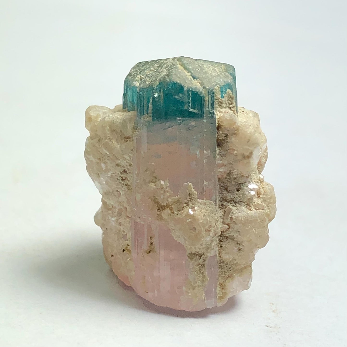 Bi Colour Tourmaline Crystal 23 ct - Natural Collector Specimen from Afghanistan