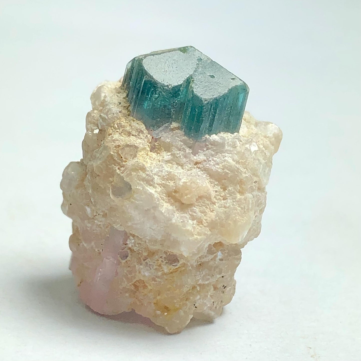 Bi Colour Tourmaline Crystal 23 ct - Natural Collector Specimen from Afghanistan