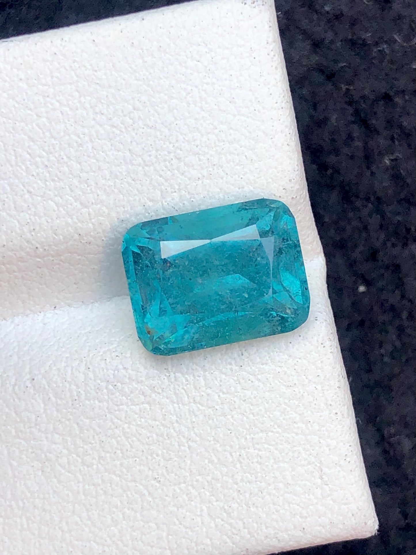 Blue Tourmaline Faceted 3.70 ct - Calibrated Stone for Fine Settings