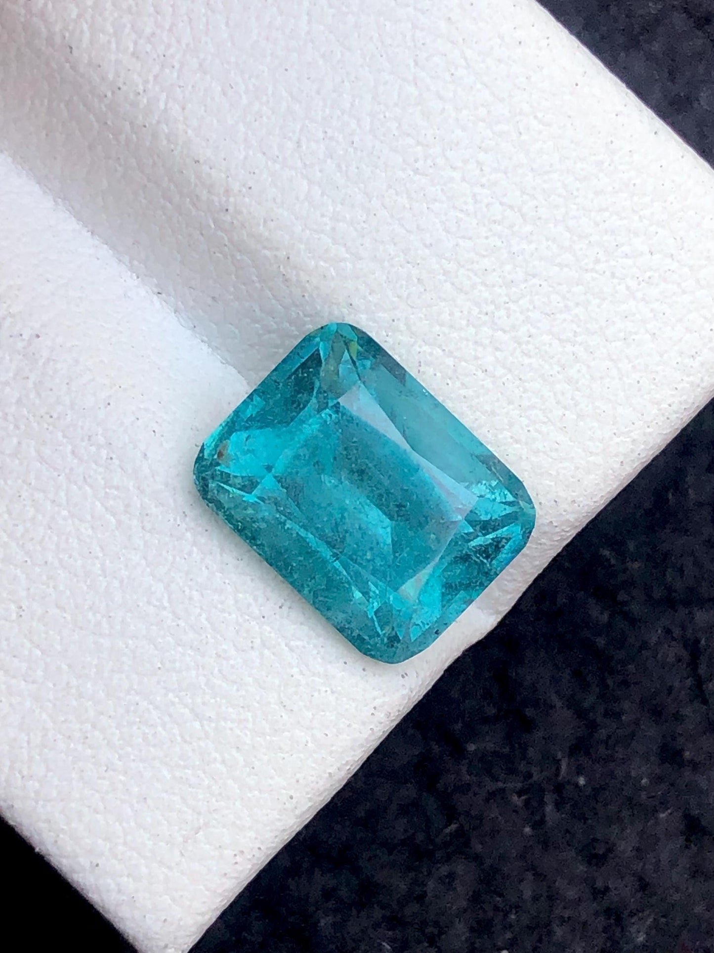 Blue Tourmaline Faceted 3.70 ct - Calibrated Stone for Fine Settings