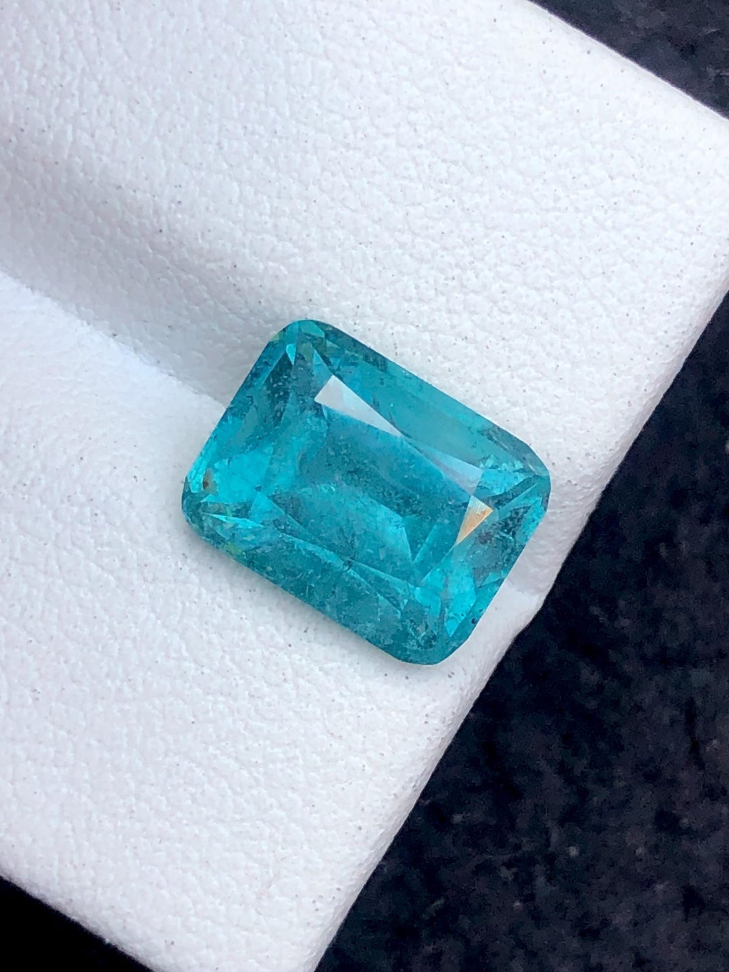 Blue Tourmaline Faceted 3.70 ct - Calibrated Stone for Fine Settings